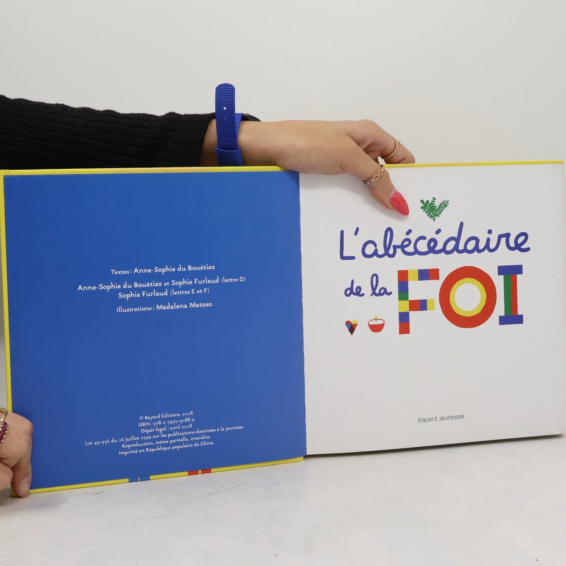 Anne-Sophie Du Bouëtiez Le chemin des petits: L'abécédaire de la foi