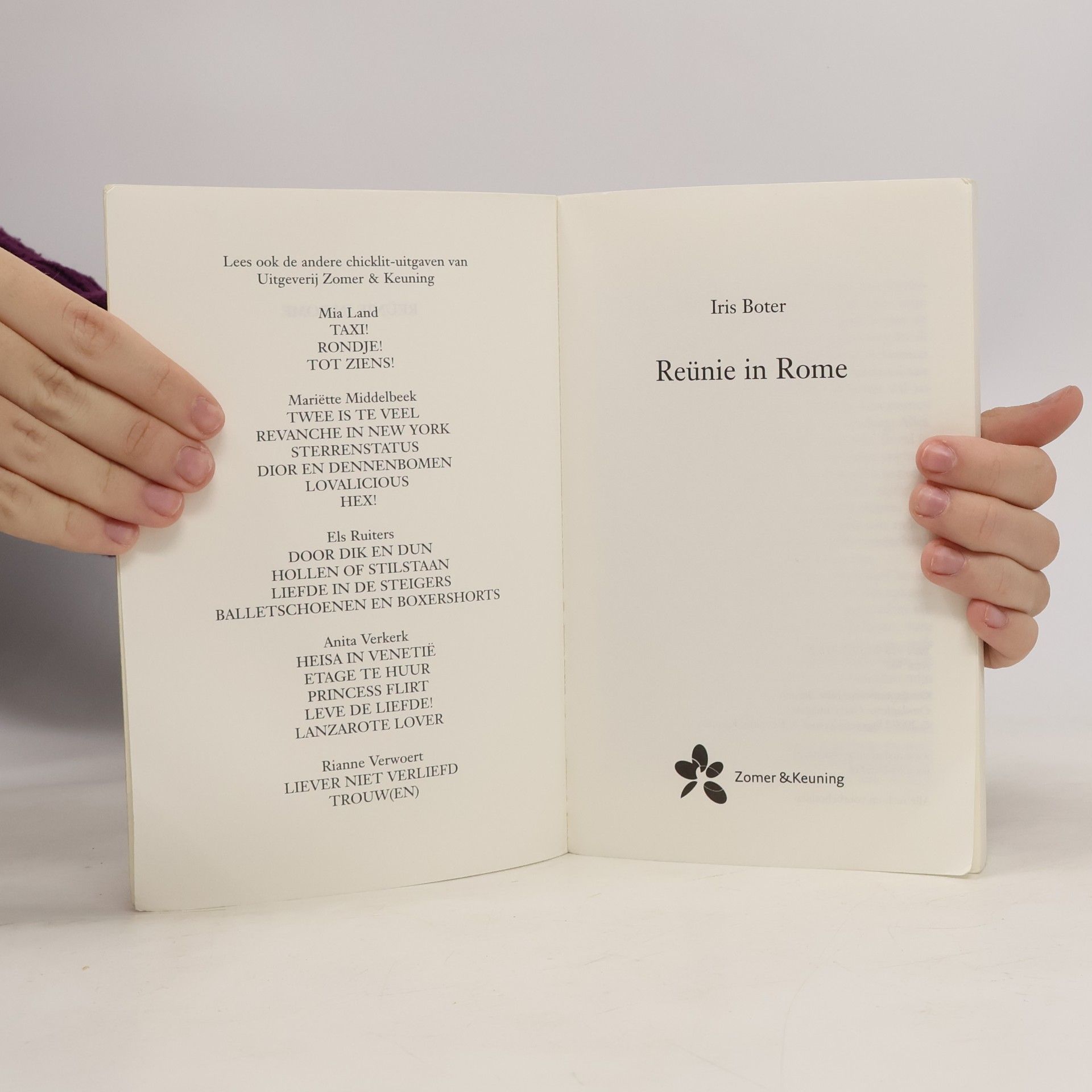 Iris Boter Reünie in Rome