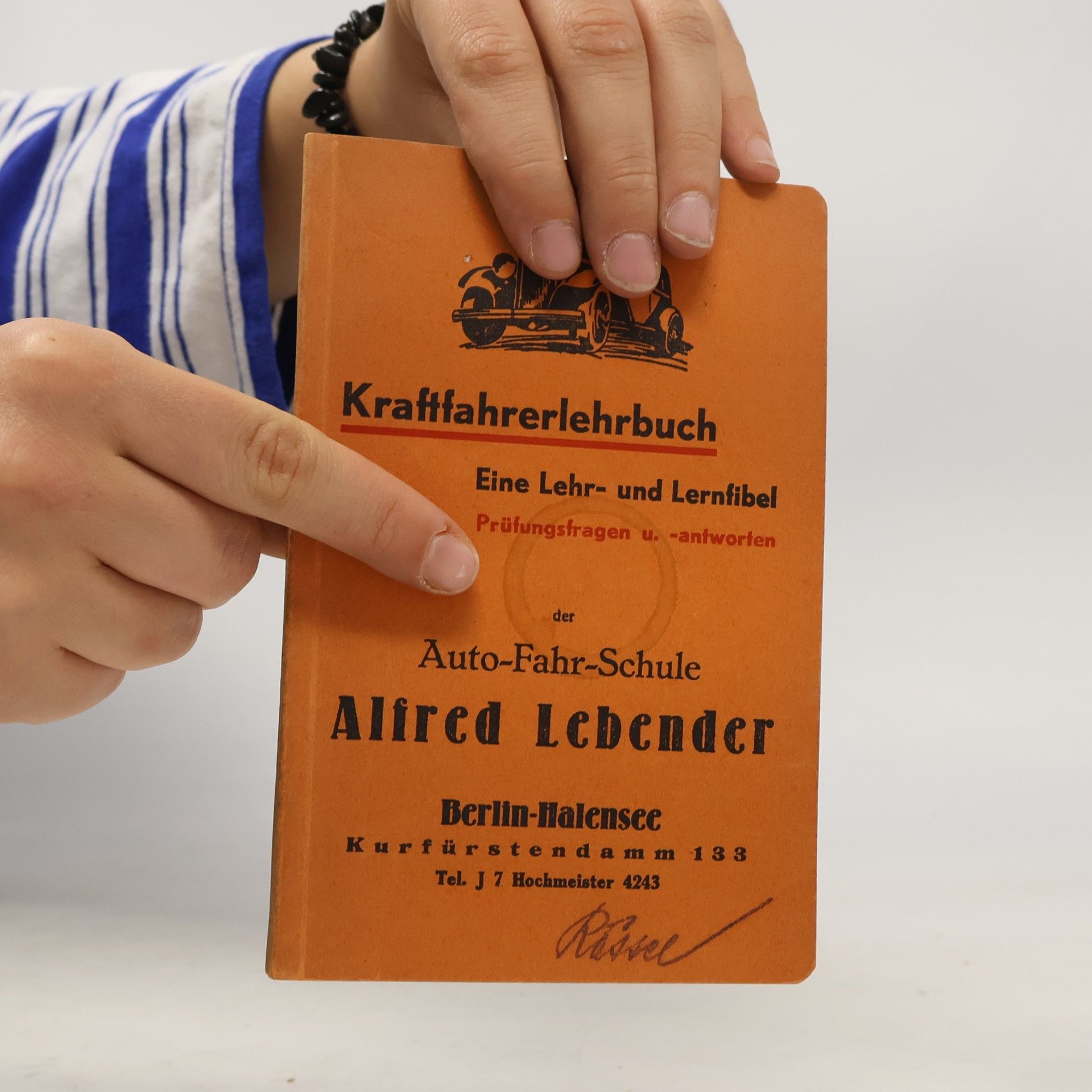 Alfred Lebender Kraftfahrerlehrbuch