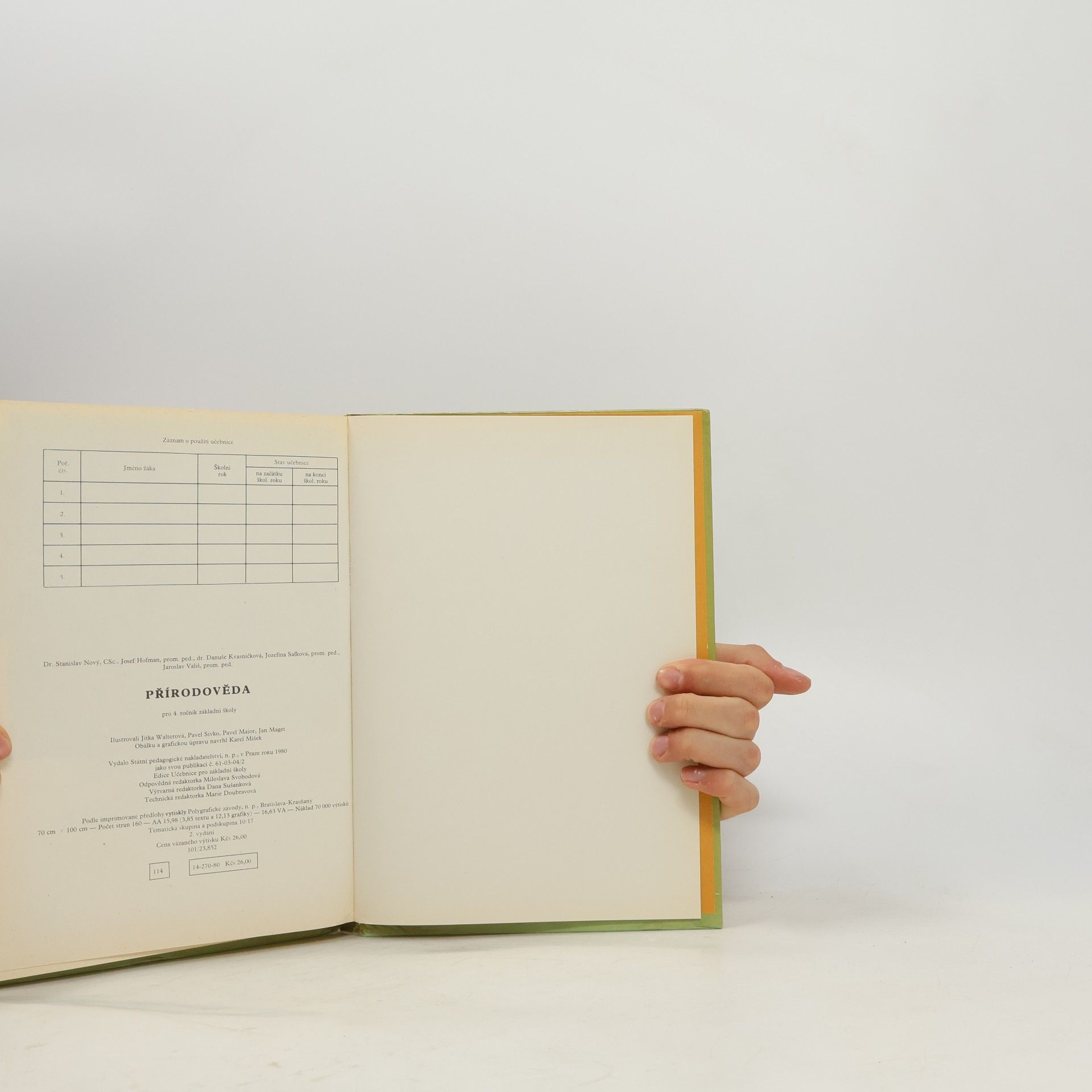 Various authors Přírodověda pro 4. ročník