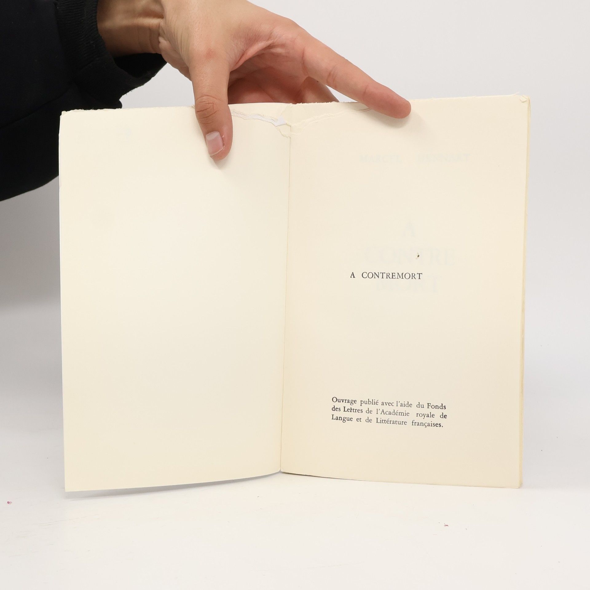 Marcel Hennart A Contremort