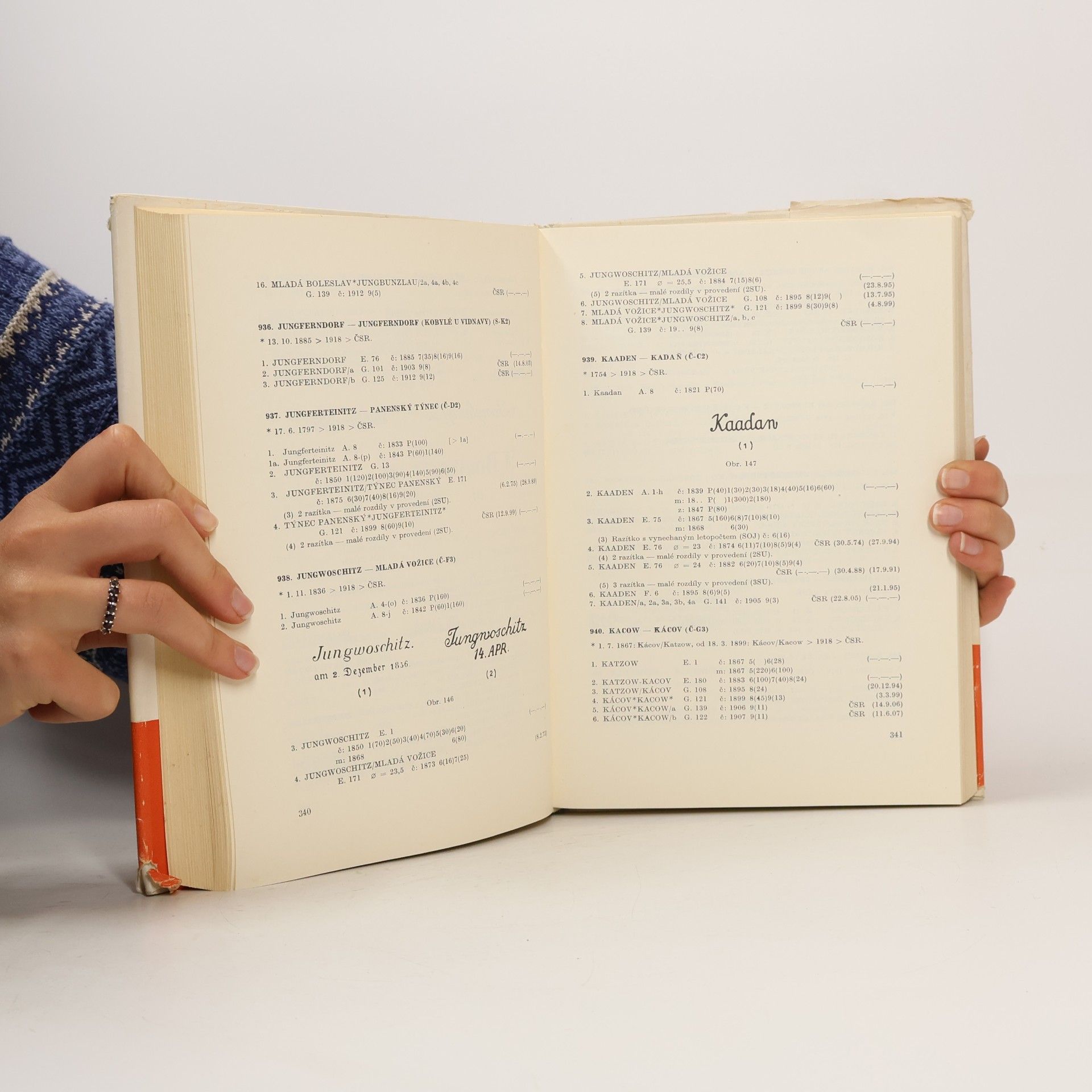Emil Votoček Monografie československých známek 13. díl