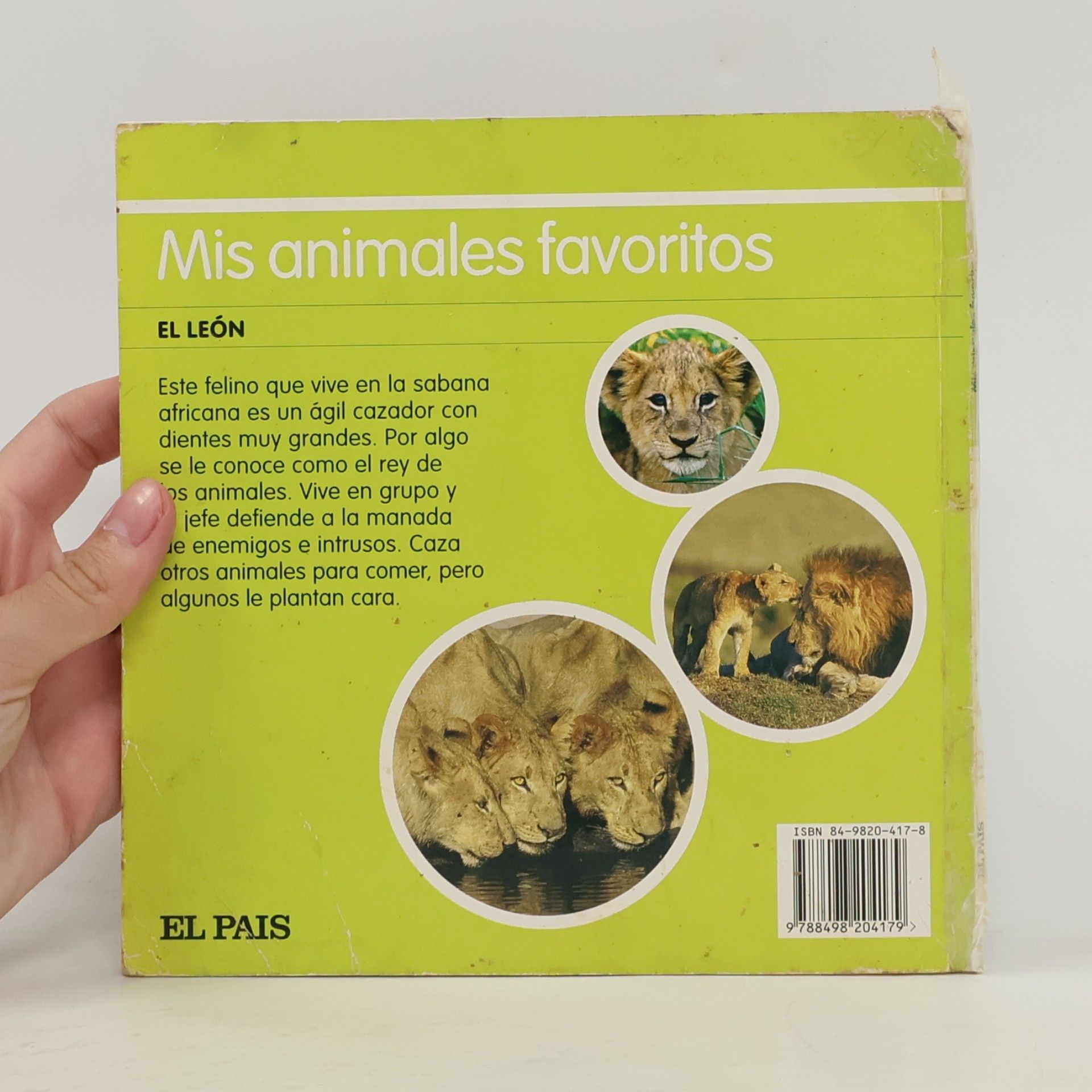 Equipo Editorial Mis animales favoritos - 1: El león