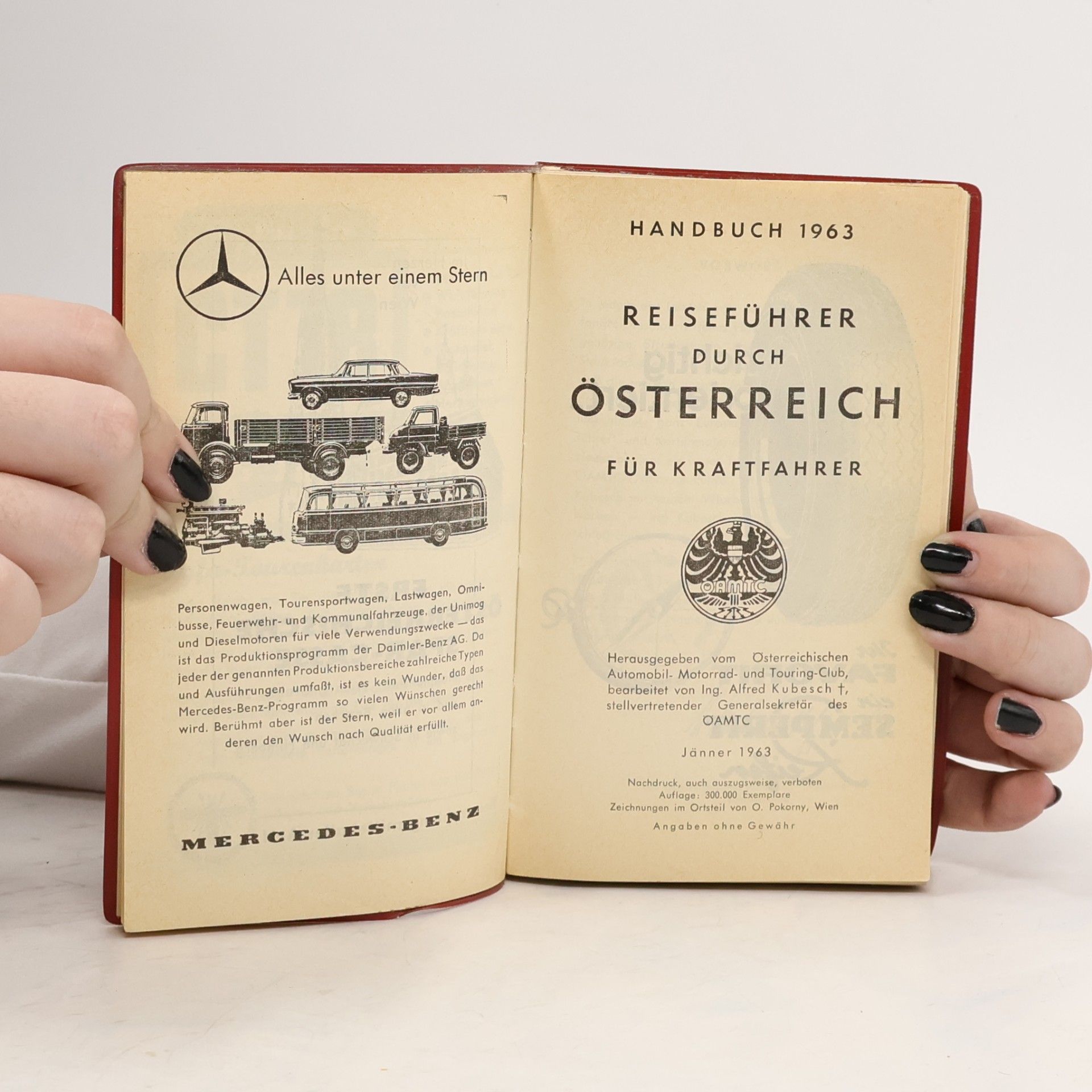 Autorenkollektiv Osterreich führer. Handbuch 1963