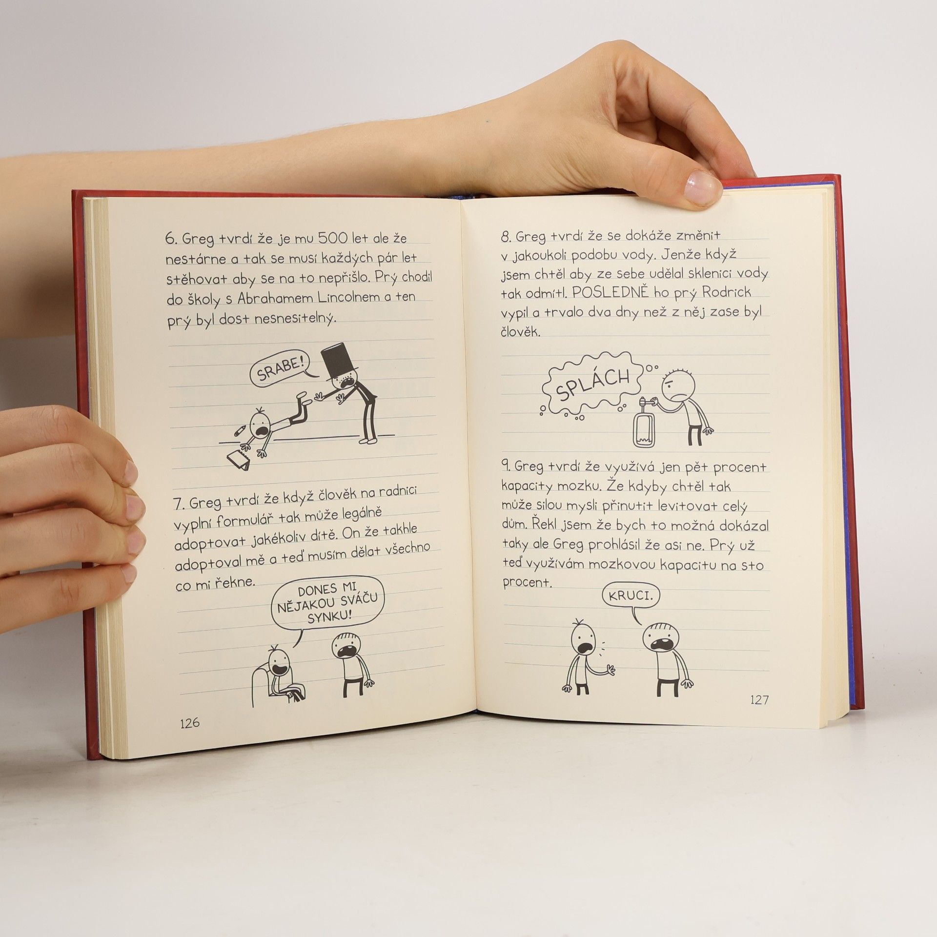 Jeff Kinney Deník báječného kamaráda. Píše Rowley Jefferson