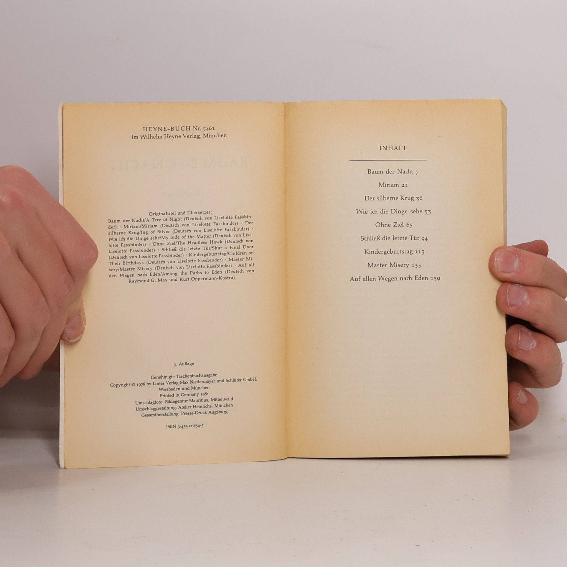 Truman Capote Baum der Nacht