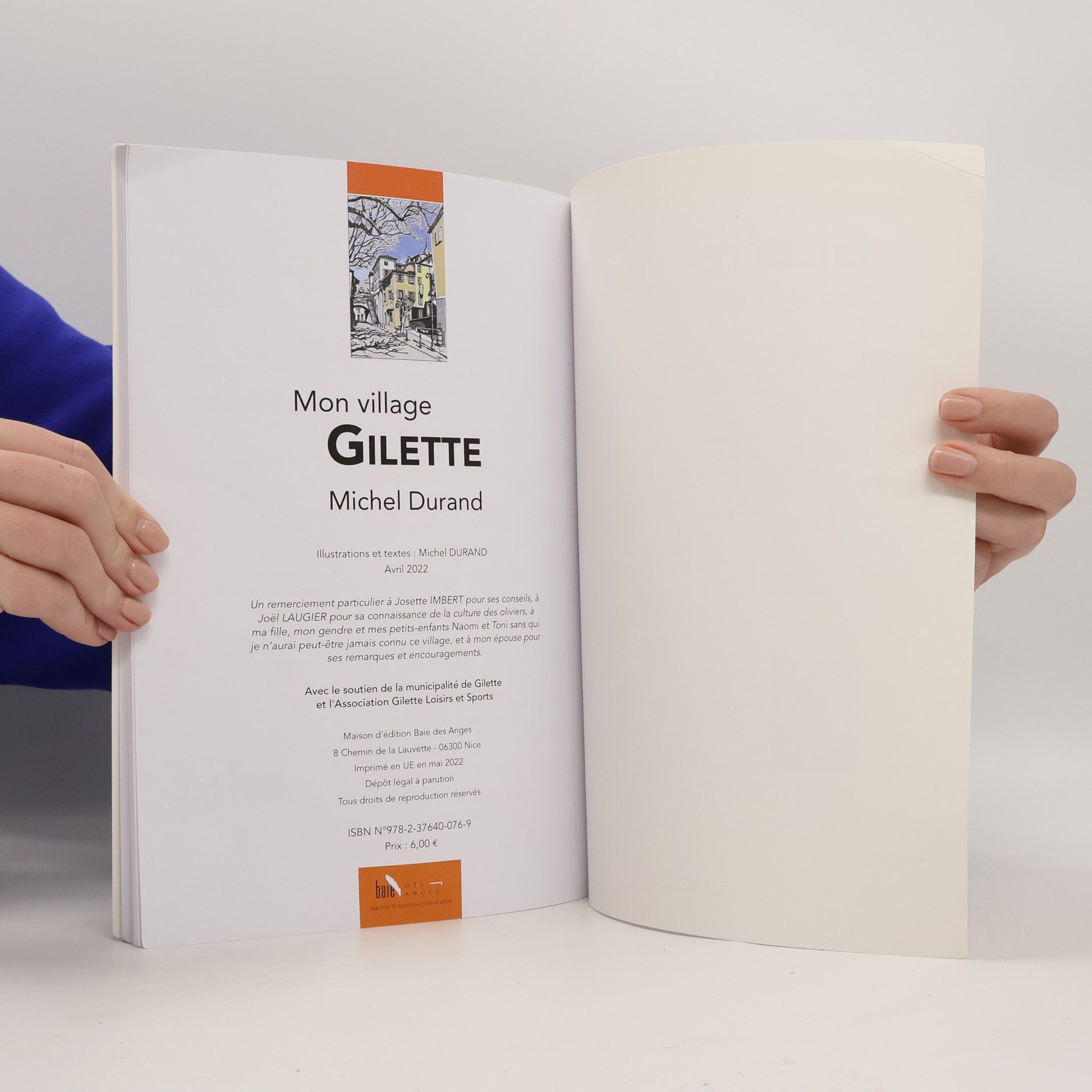 Michel Durand Mon village Gilette