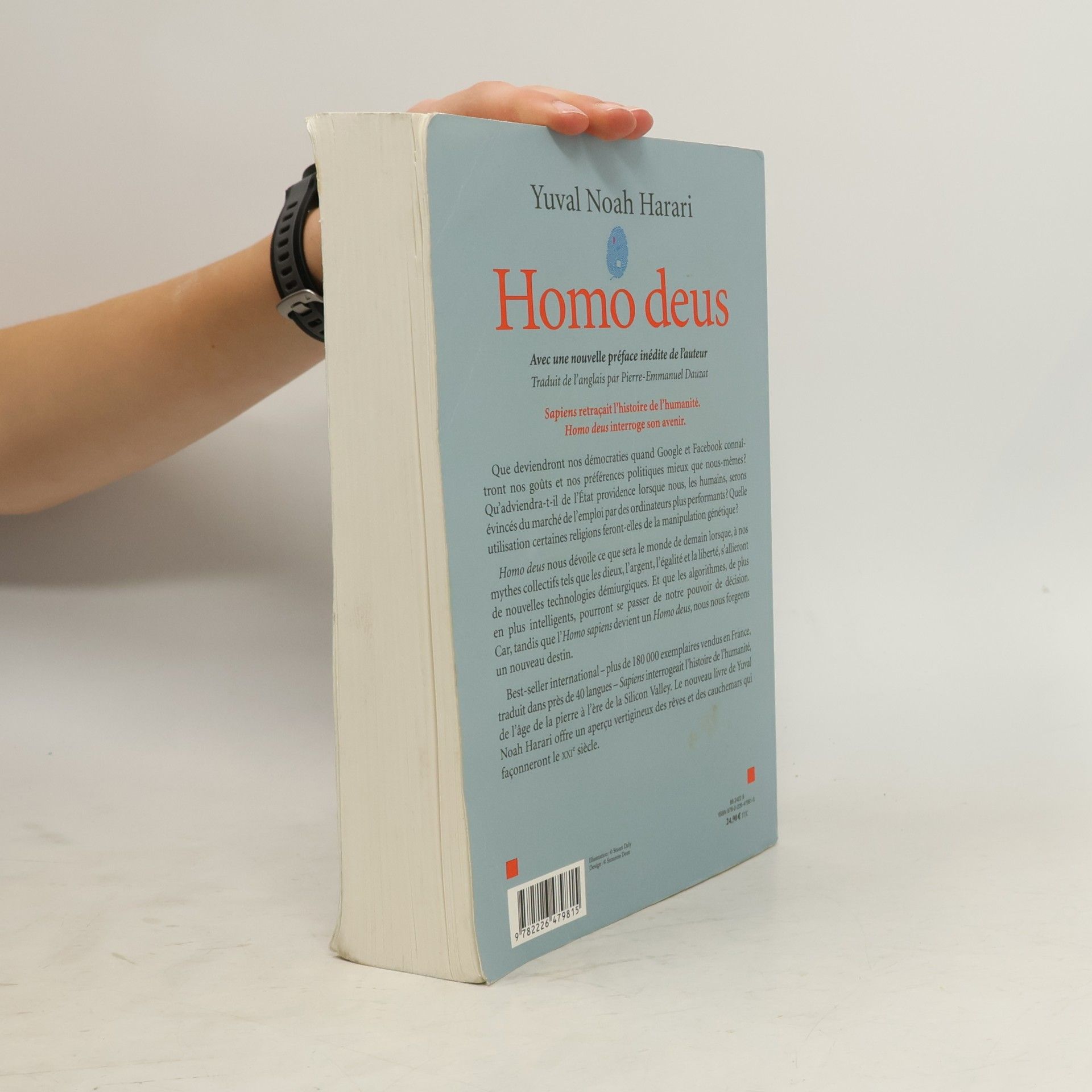 Pierre-Emmanuel Dauzat Homo deus