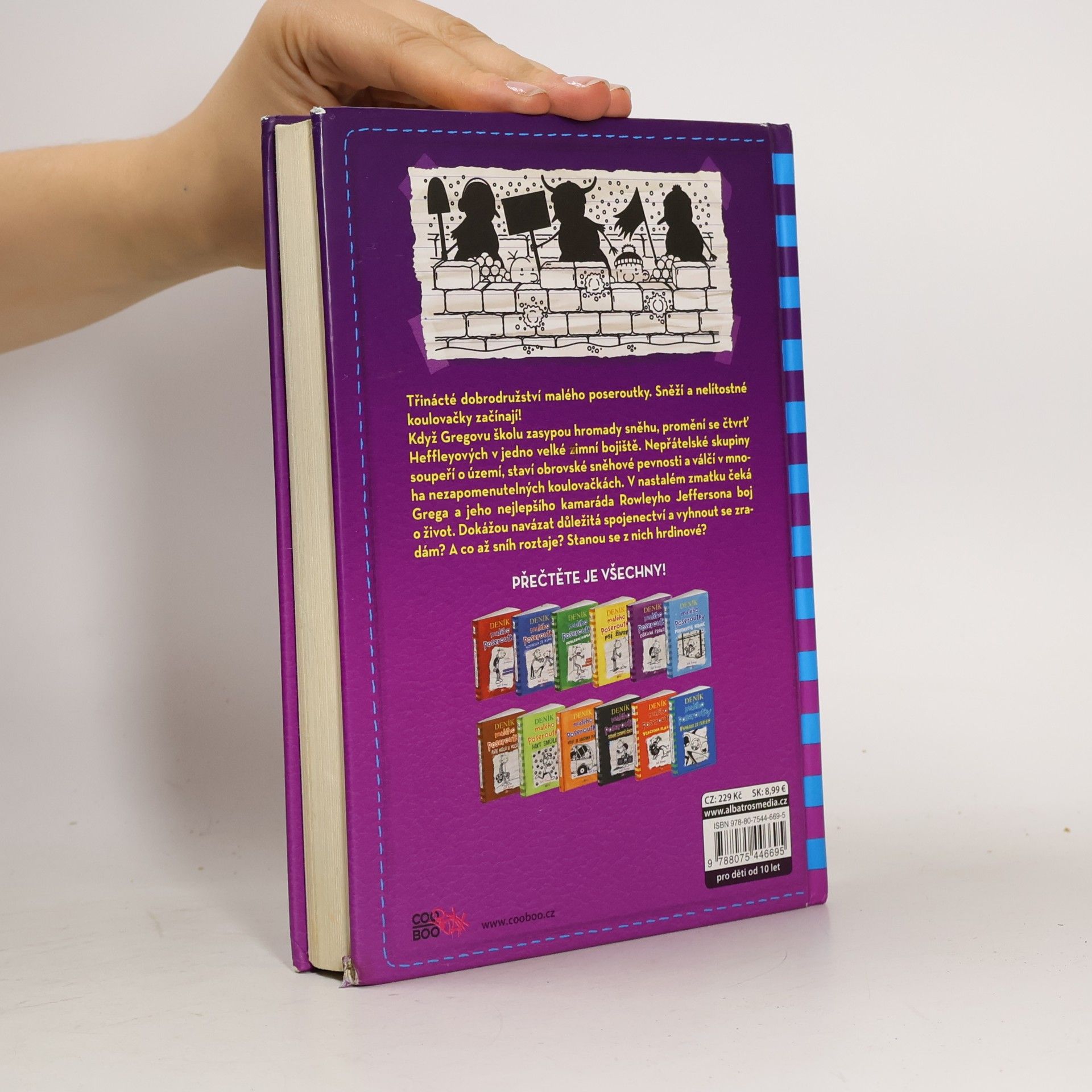 Jeff Kinney Deník malého poseroutky 13. Radosti zimy