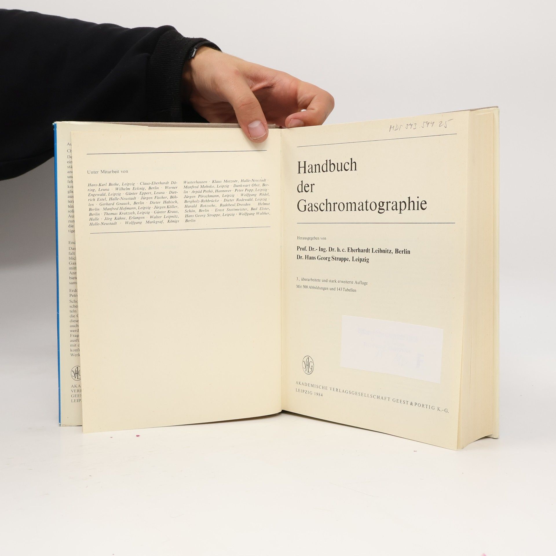 Leibnitz Handbuch der Gaschromatographie
