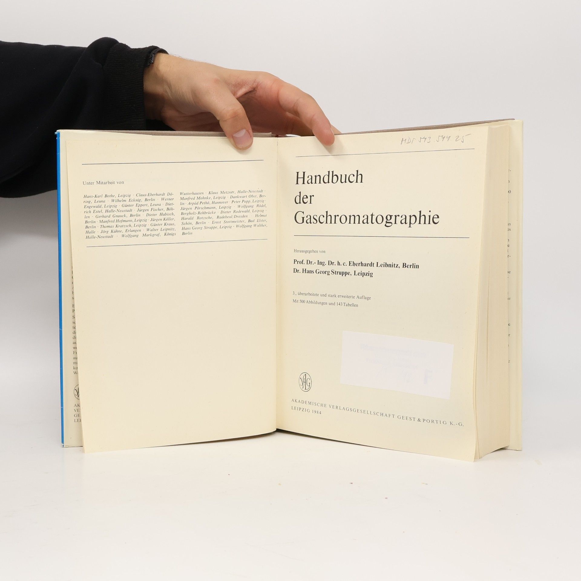 Leibnitz Handbuch der Gaschromatographie