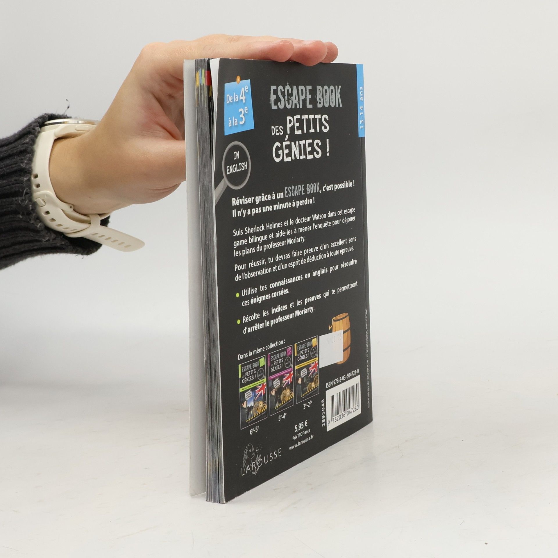 Autorenkollektiv Escape book des petits génies in English de la 4e à la 3e