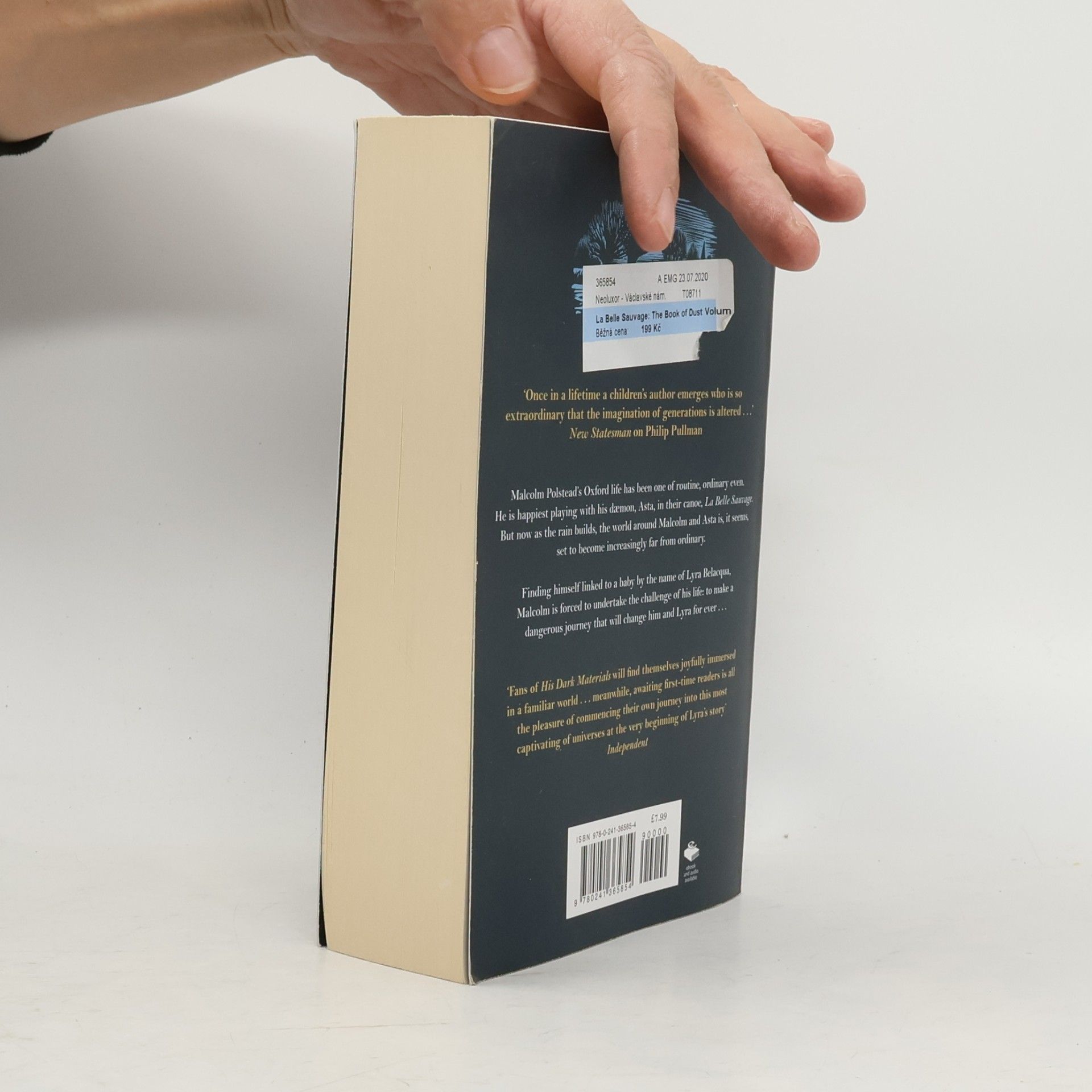 Philip Pullman The Book of Dust: Volume one, La belle sauvage
