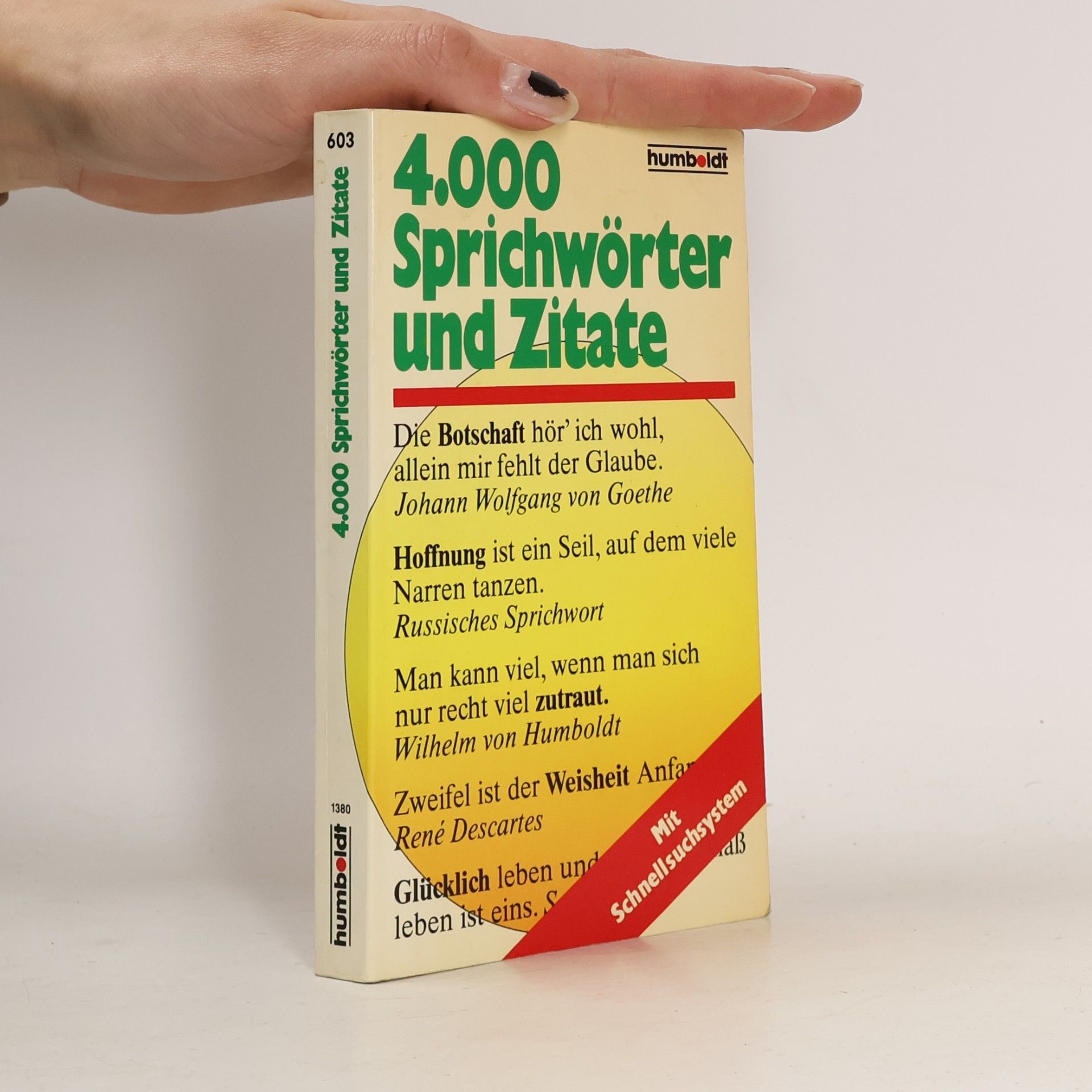 4000 [Viertausend] Sprichwörter und Zitate