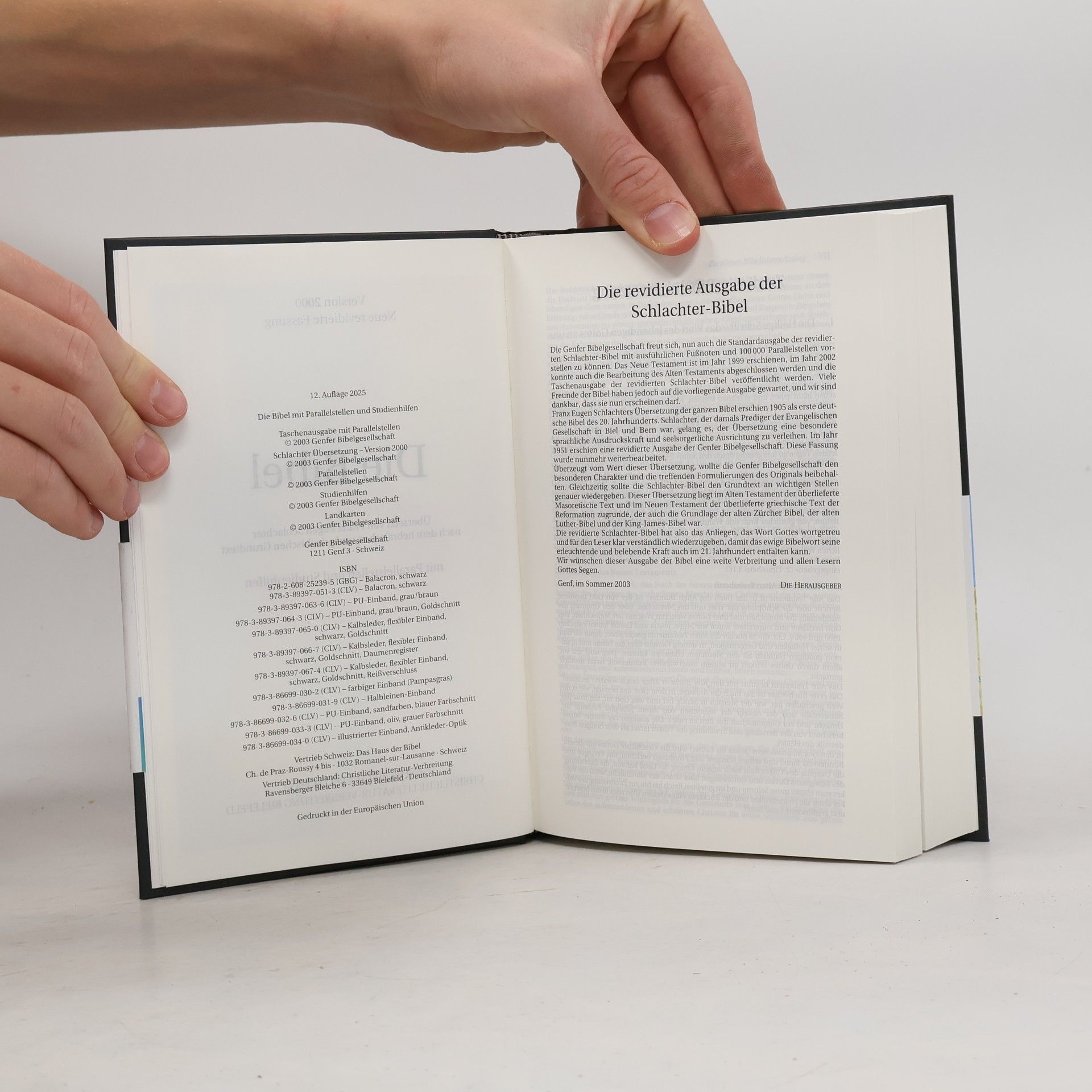 Die Bibel - Schlachter Version 2000