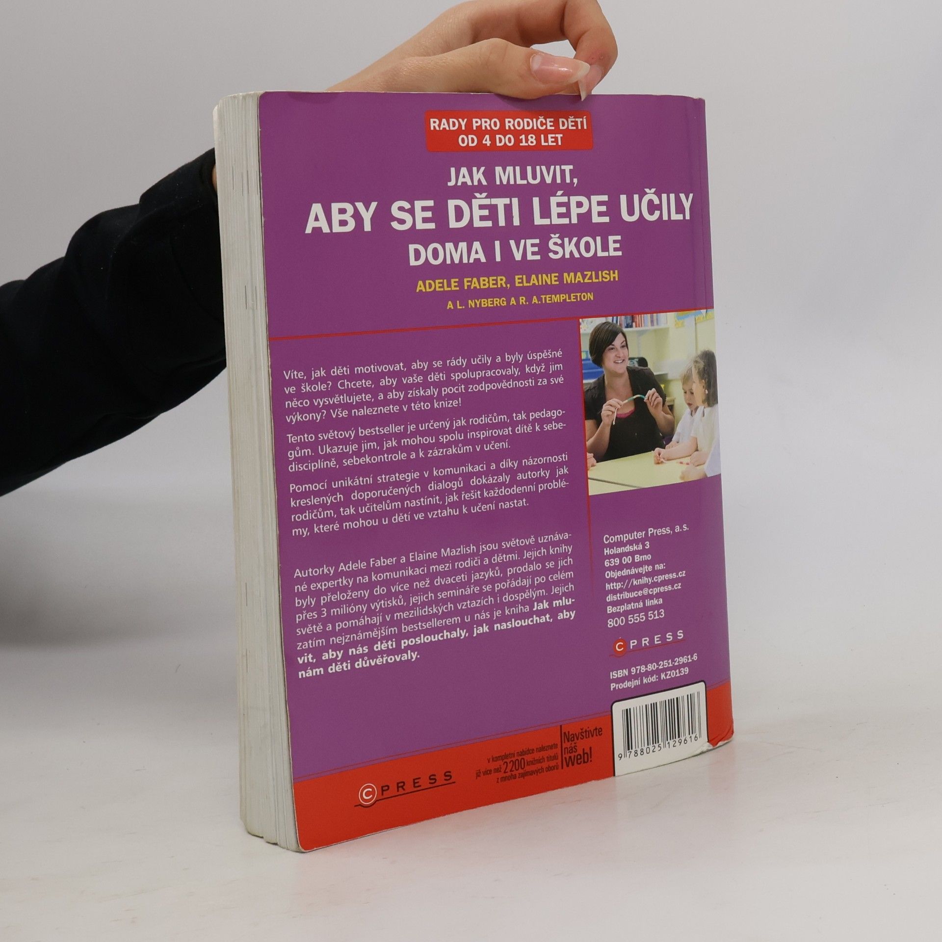 Adele Faber Jak mluvit, aby se děti lépe učily - doma i ve škole