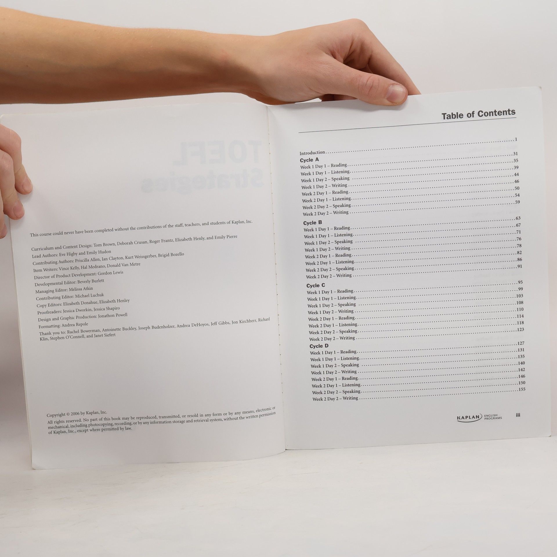 Kolektív autorov TOEFL Strategies. Course Book