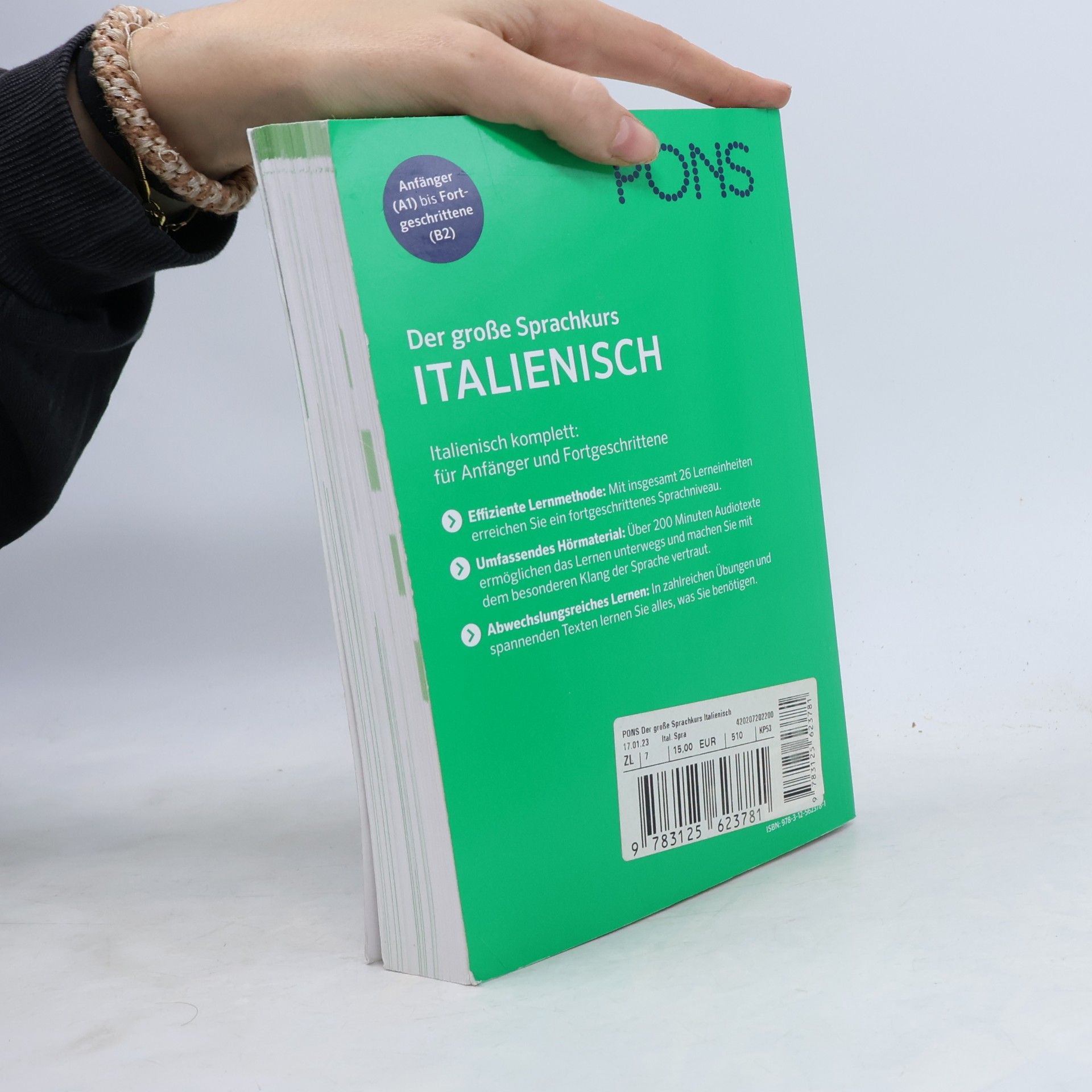 Autorenkollektiv PONS Der große Sprachkurs Italienisch