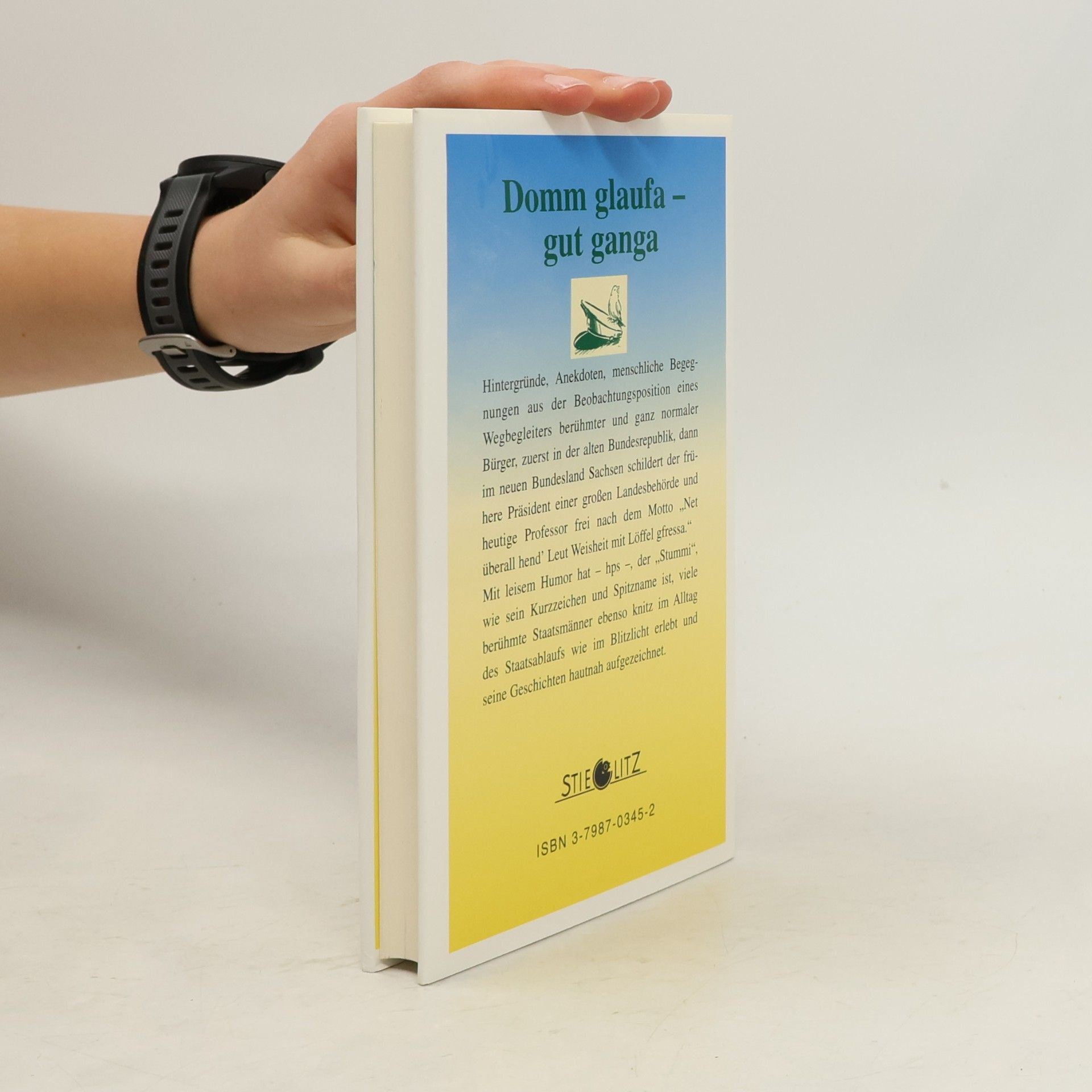 Hanspeter Sturm Domm glaufa – gut ganga