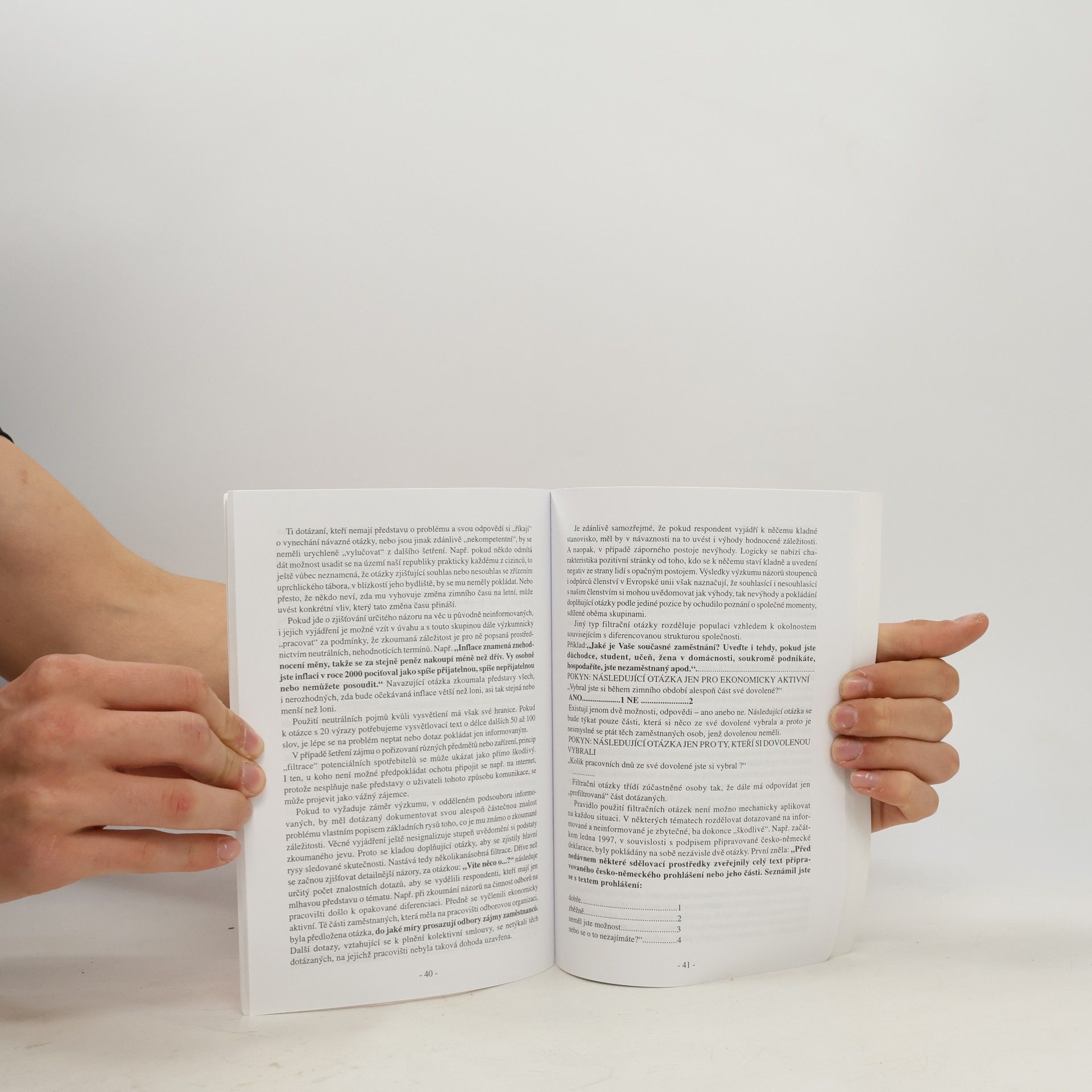 Ján Mišovič V hlavní roli otázka (průvodce přípravou otázek v sociologických a marketingových výzkumech)