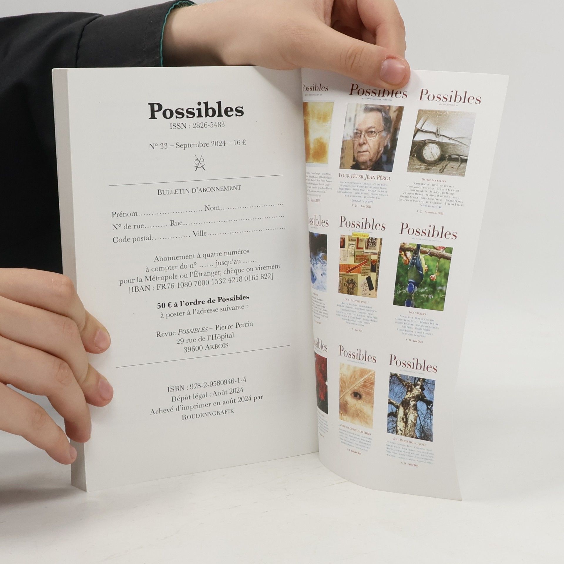 Pascal Adam Possibles N° 33 - Septembre 2024