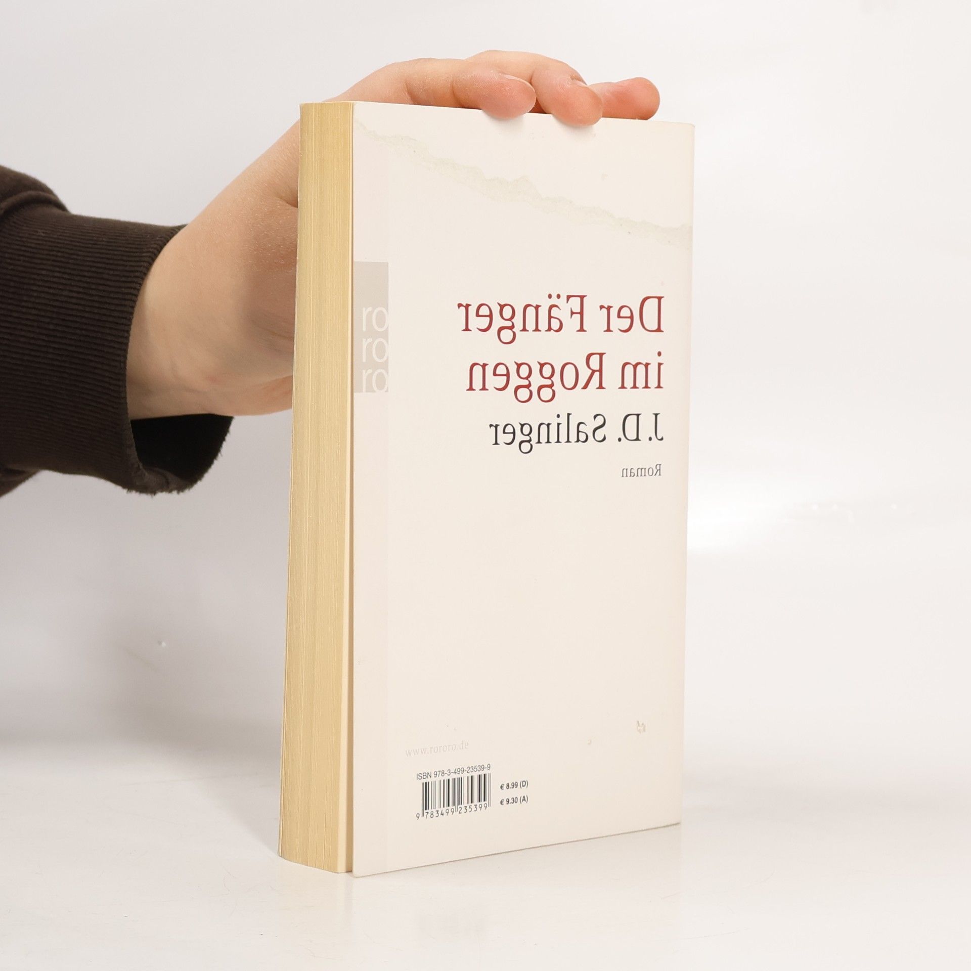 J. D. Salinger Der Fänger im Roggen