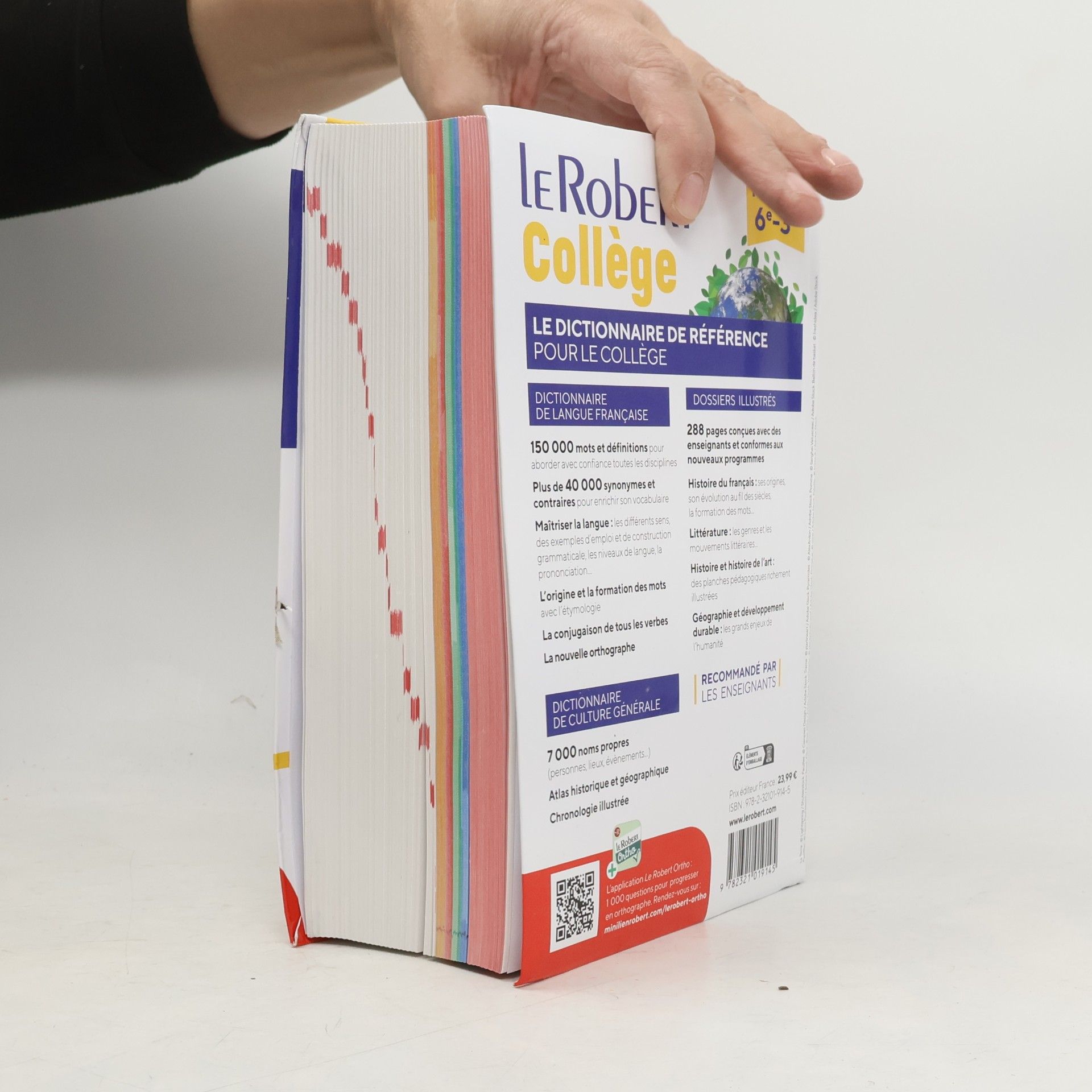 Le Robert College 2024: Monolingual French Dictionary for College Students (Le Robert Scolaire)