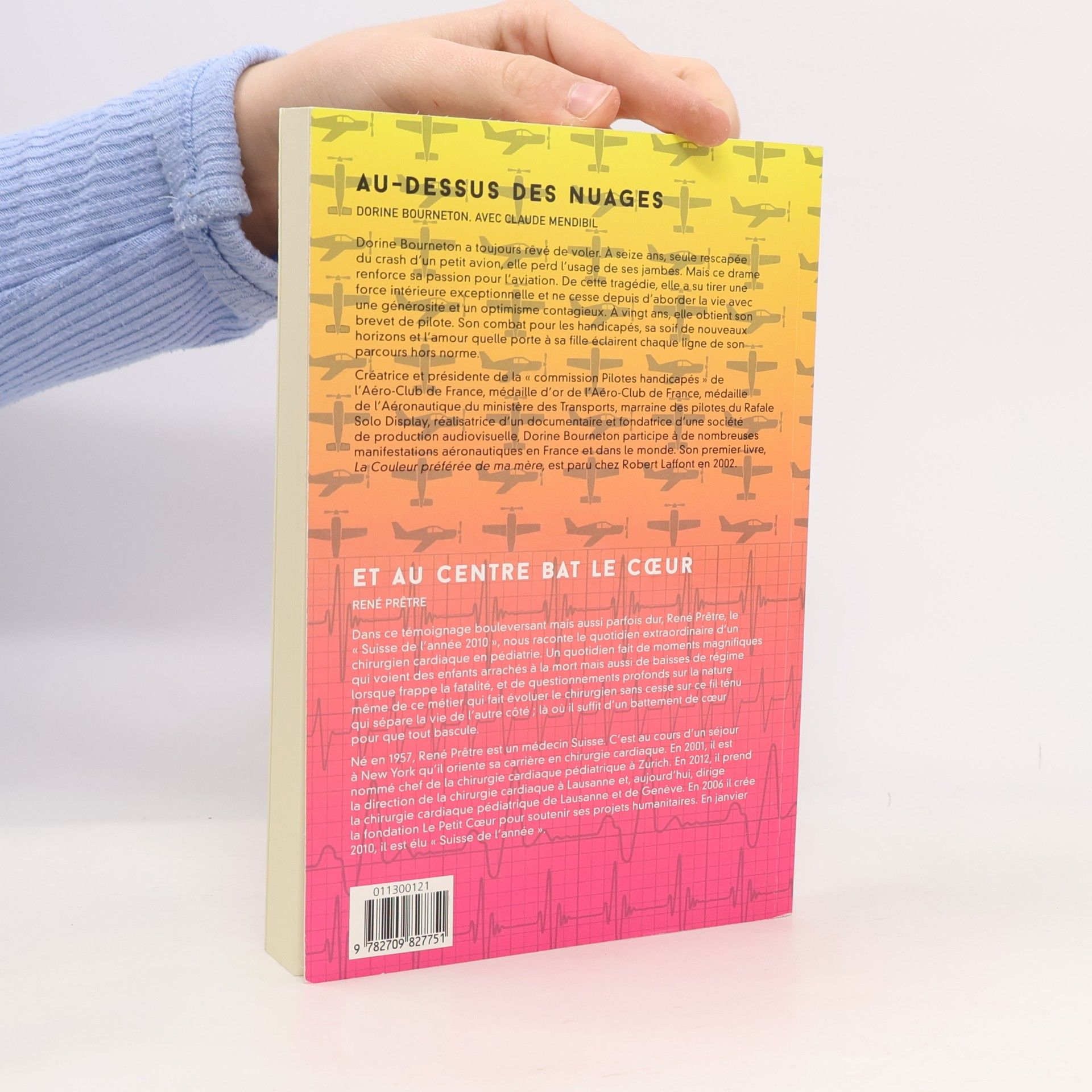 Dorine Bourneton Au-dessus des nuages et au centre bat le cœur