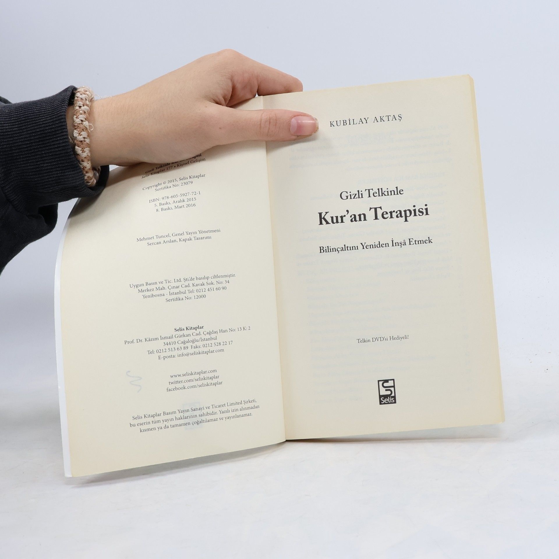 Kubilay Aktaş Gizli Telkinle Kur'an Terapisi - DVD Hediyeli