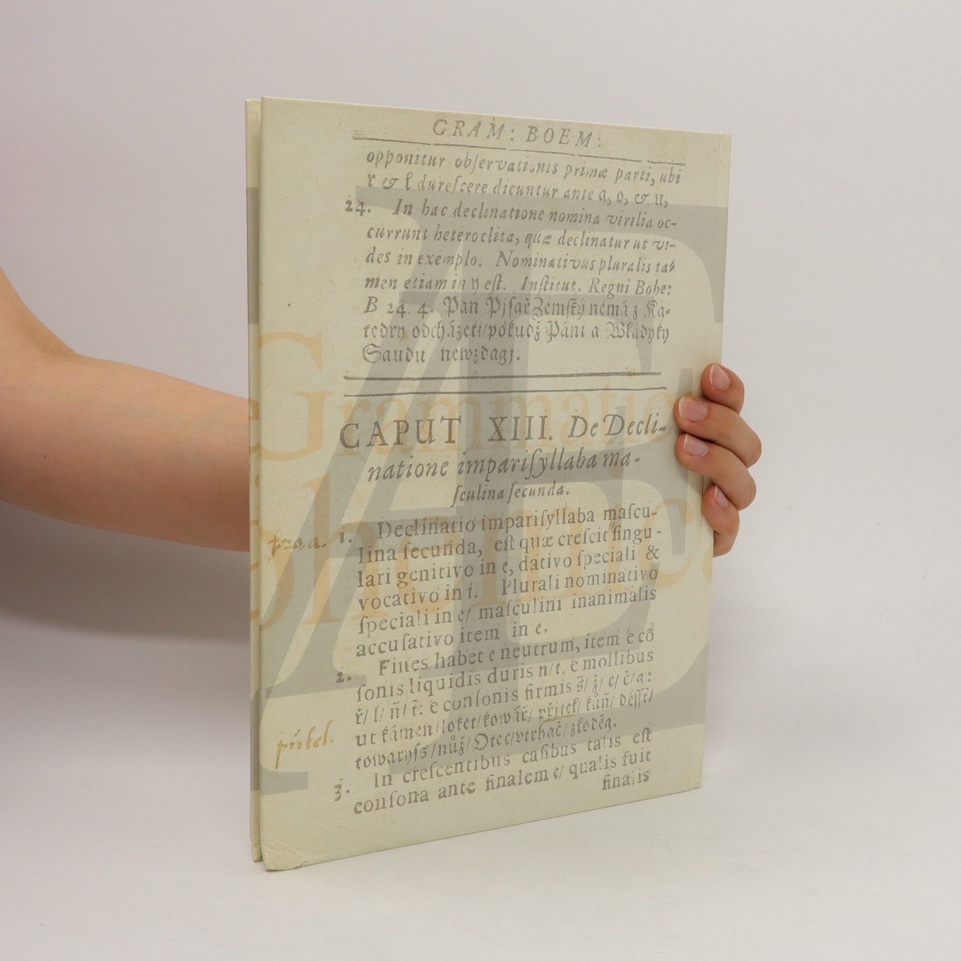 Vavřinec Benedikt z. Nudožer Grammaticae Bohemicae, ad leges naturalis methodi conformatae, et notis numerisque illustratae ac distinctae, libri duo