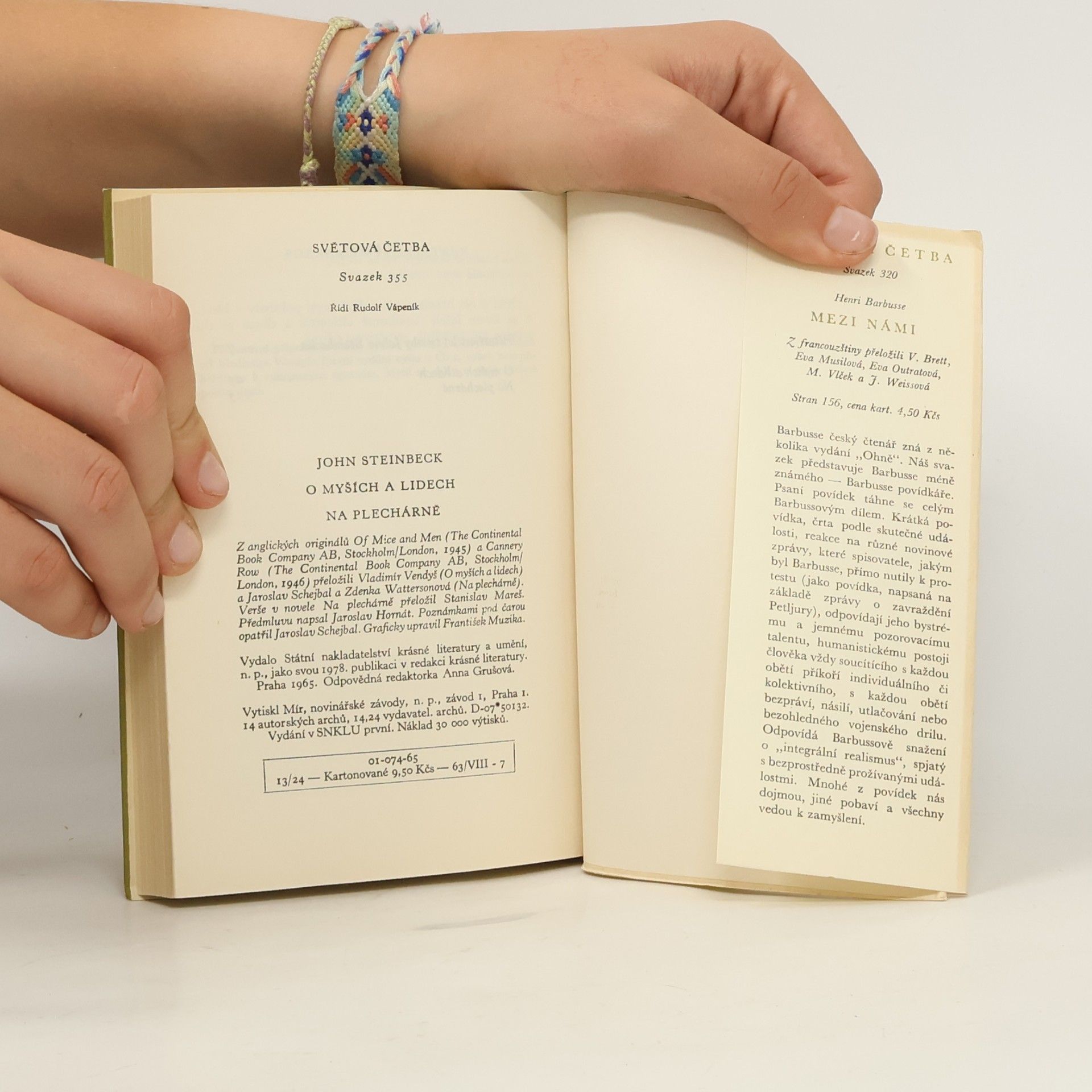 John Steinbeck O myších a lidech. Na plechárně