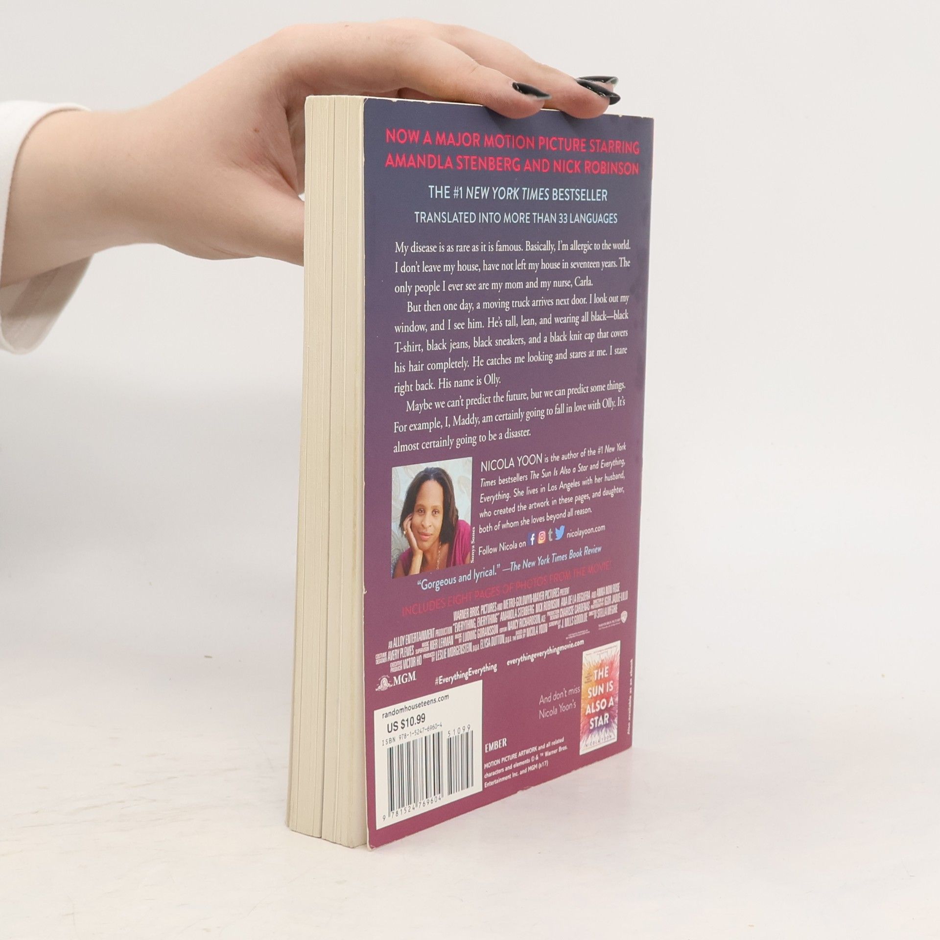 Nicola Yoon Everything, Everything Movie Tie-in Edition
