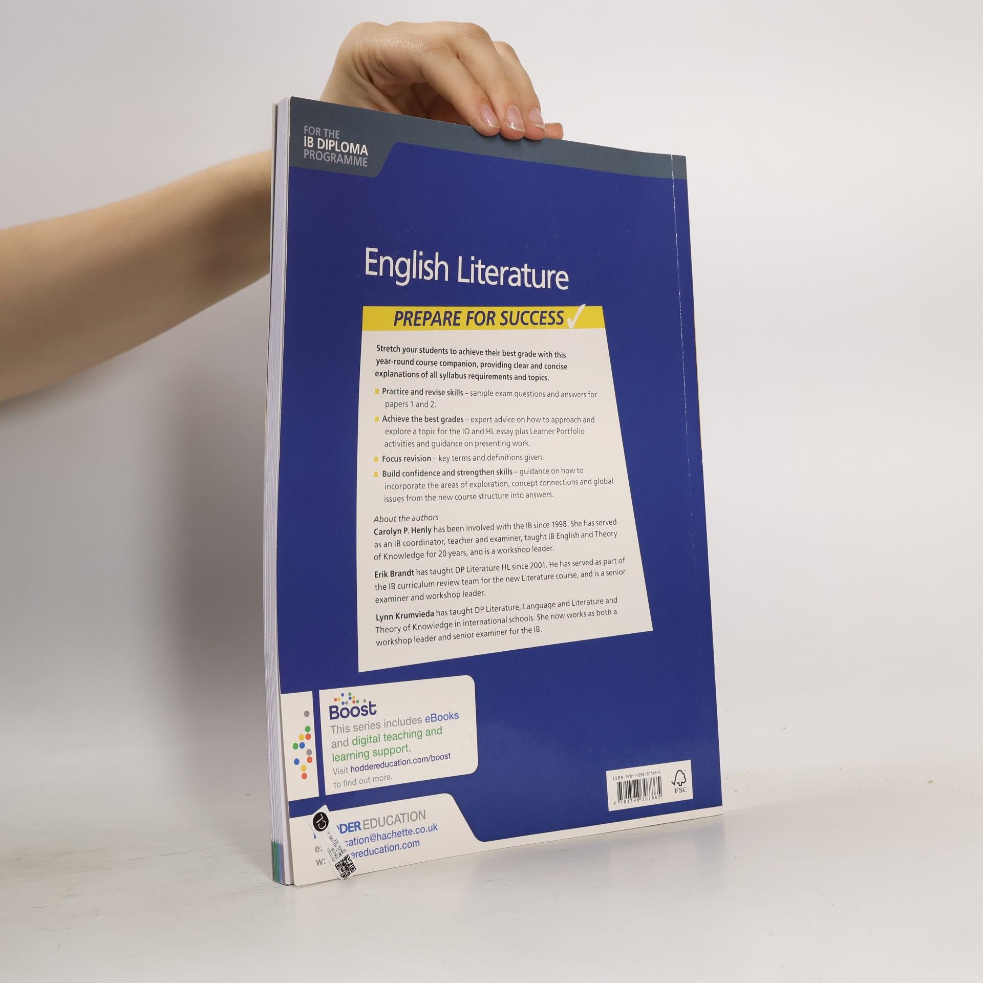 Carolyn P. Henly Prepare for Success: English Literature for the IB Diploma