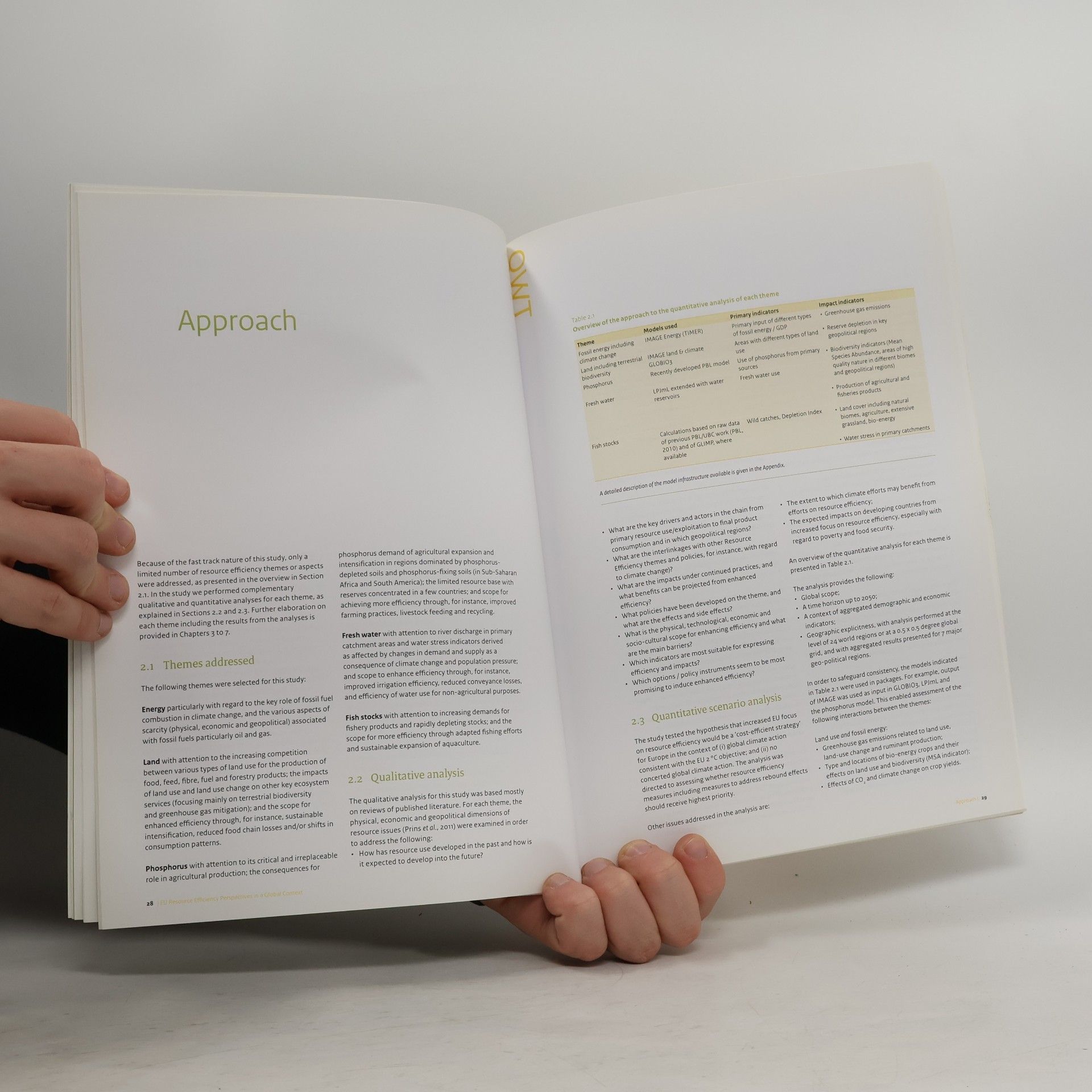 Various authors EU Resource Efficiency Perspectives in a Global Context