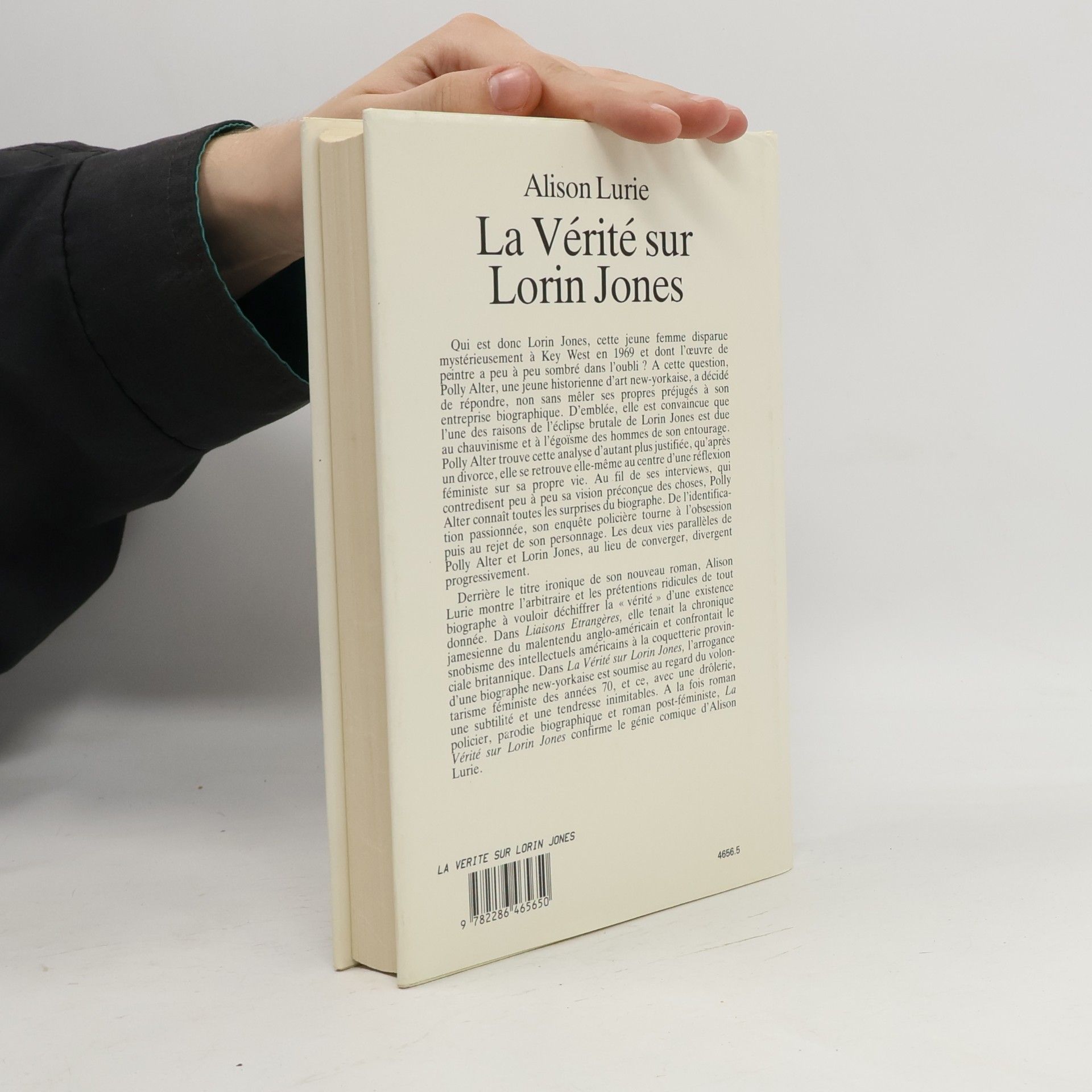 Alison Lurie La Vérité sur Lorin Jones