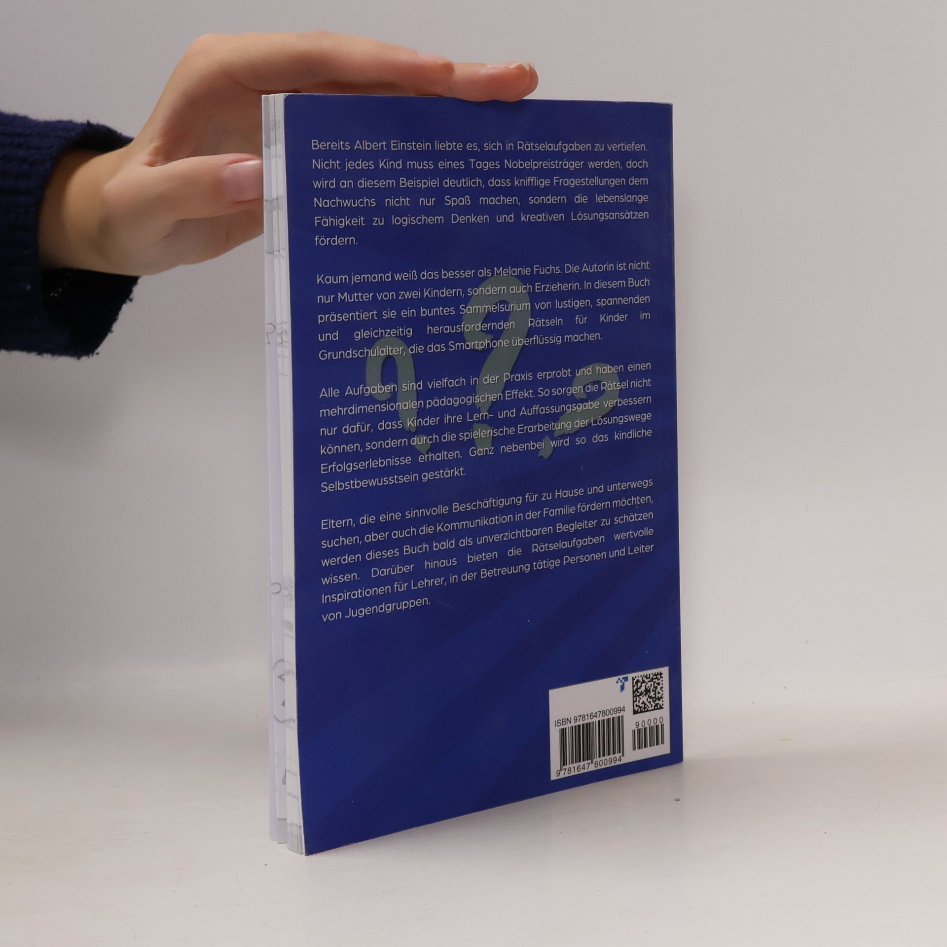 Melanie Fuchs Das große Rätselbuch für clevere Kinder (ab 10 Jahre)
