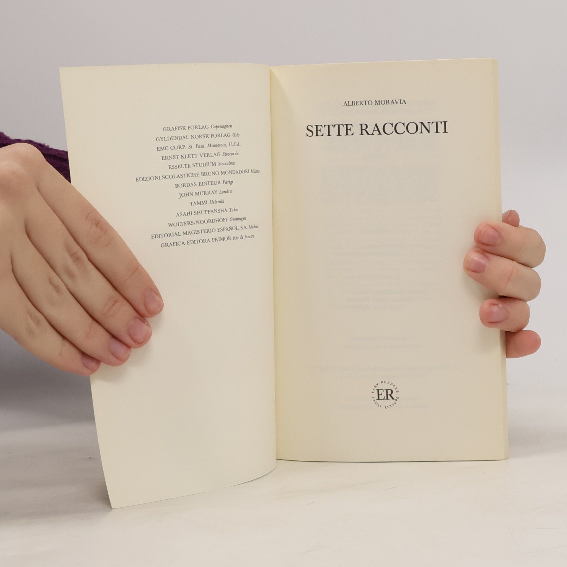 Alberto Moravia Sette racconti