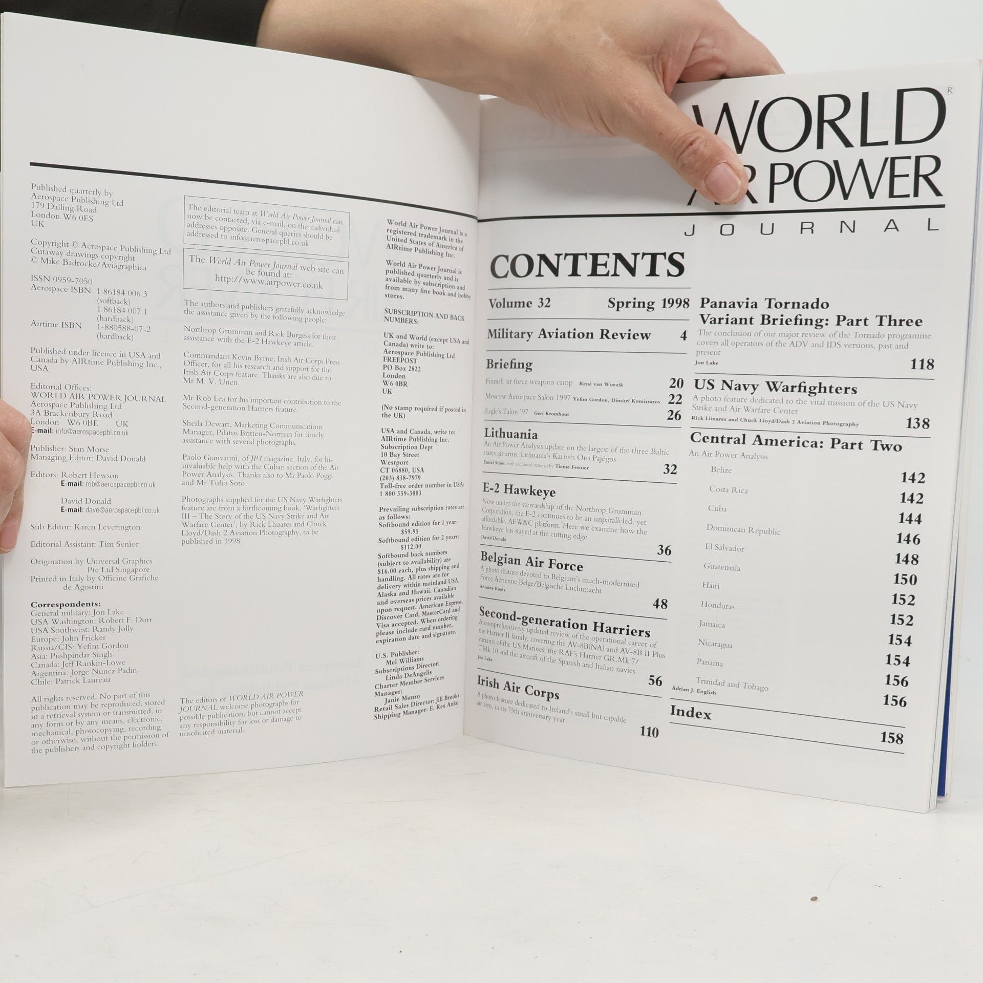 David Donald World Air Power Journal - 32: Spring 1998