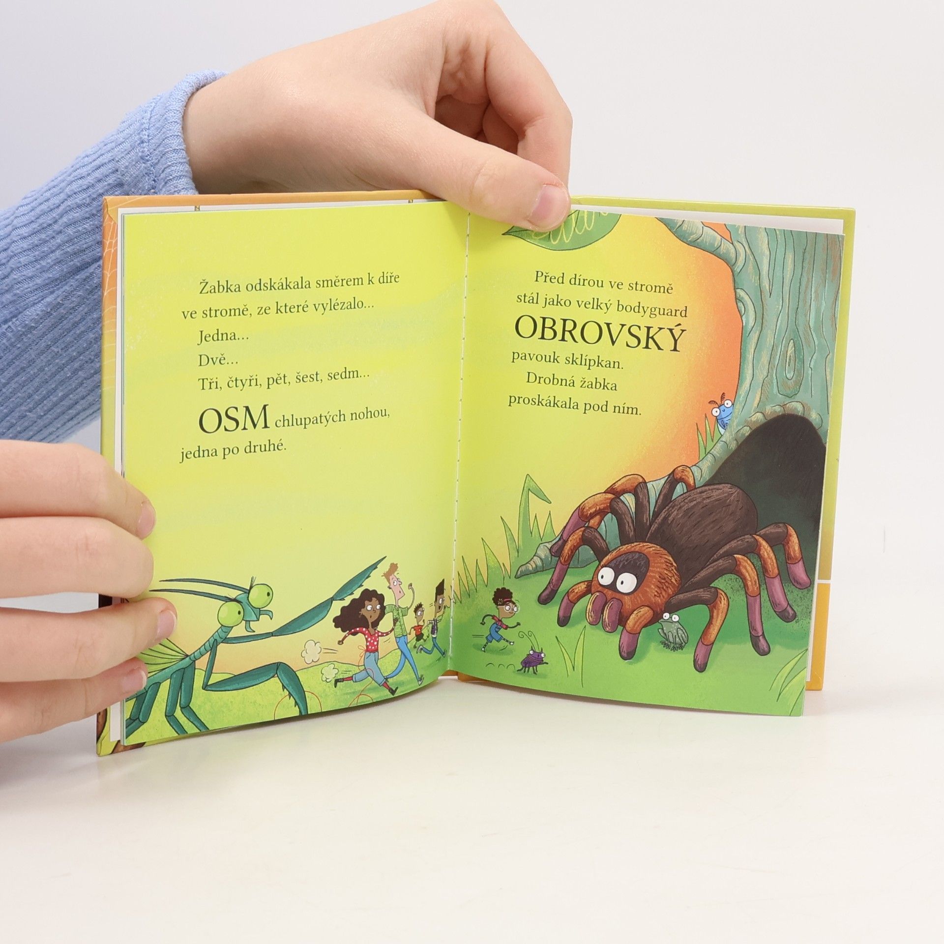 Cressida Cowell Mrňaví detektivové. Mají pavouci domácí mazlíčky?
