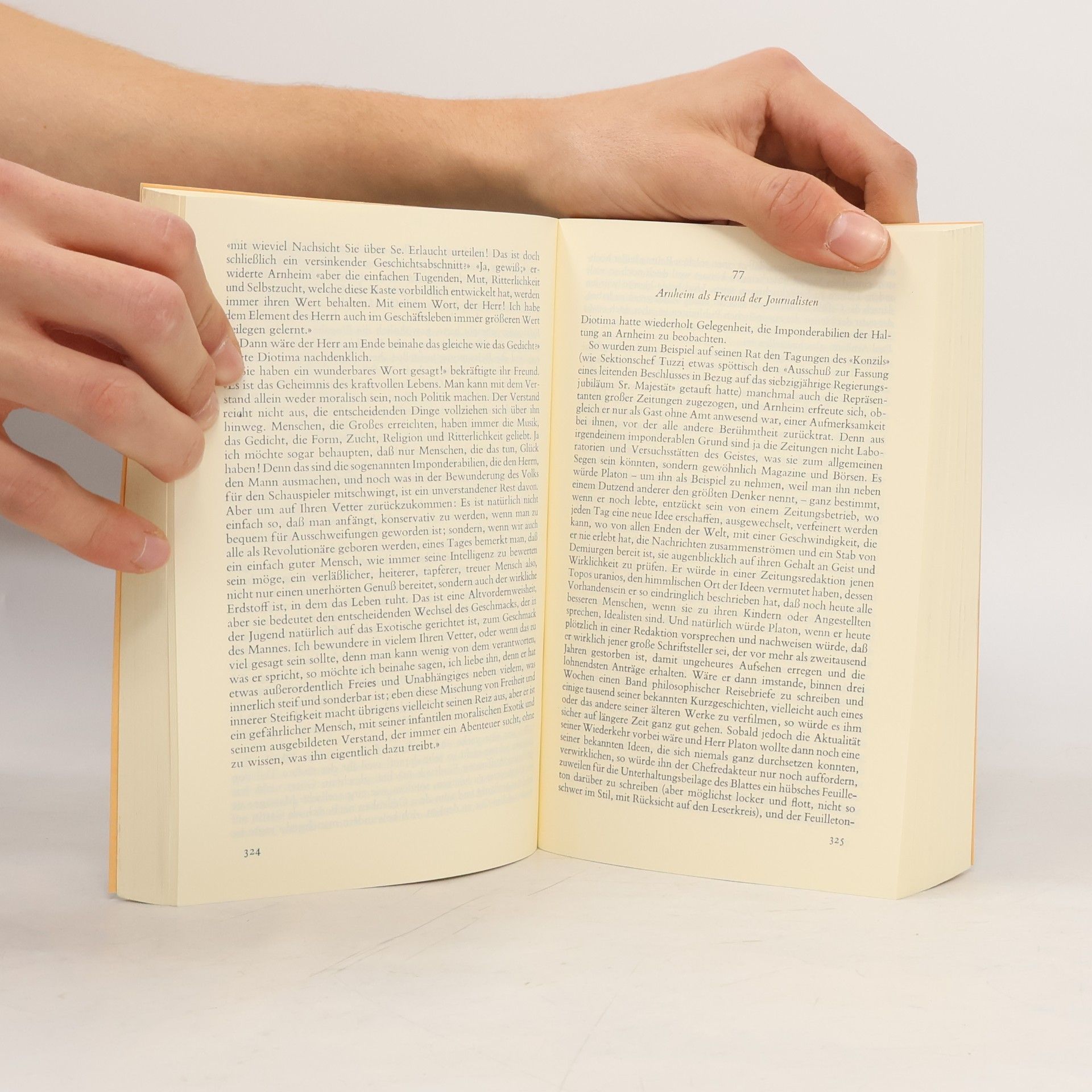 Robert Musil Der Mann ohne Eigenschaften, Roman 1.-2.