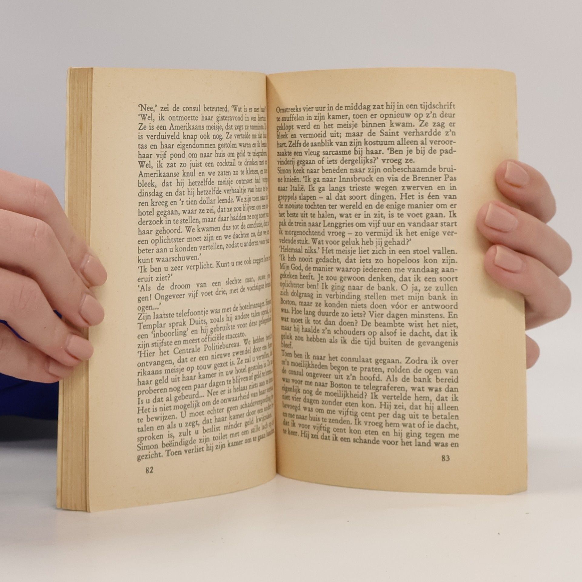 Leslie Charteris De Saint doet Europa 834
