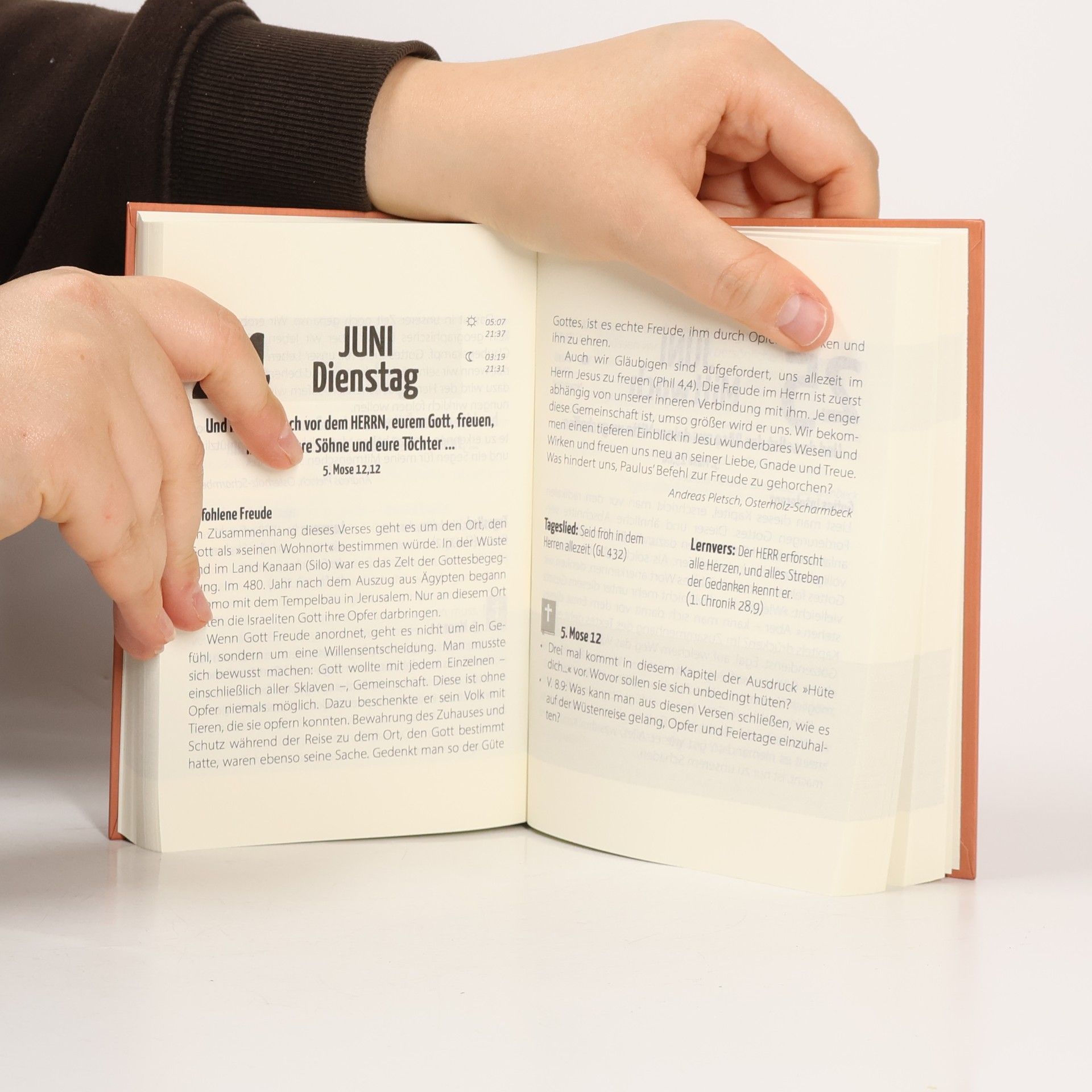 Christliche Verlagsges glauben.leben 2025 Buchkalender