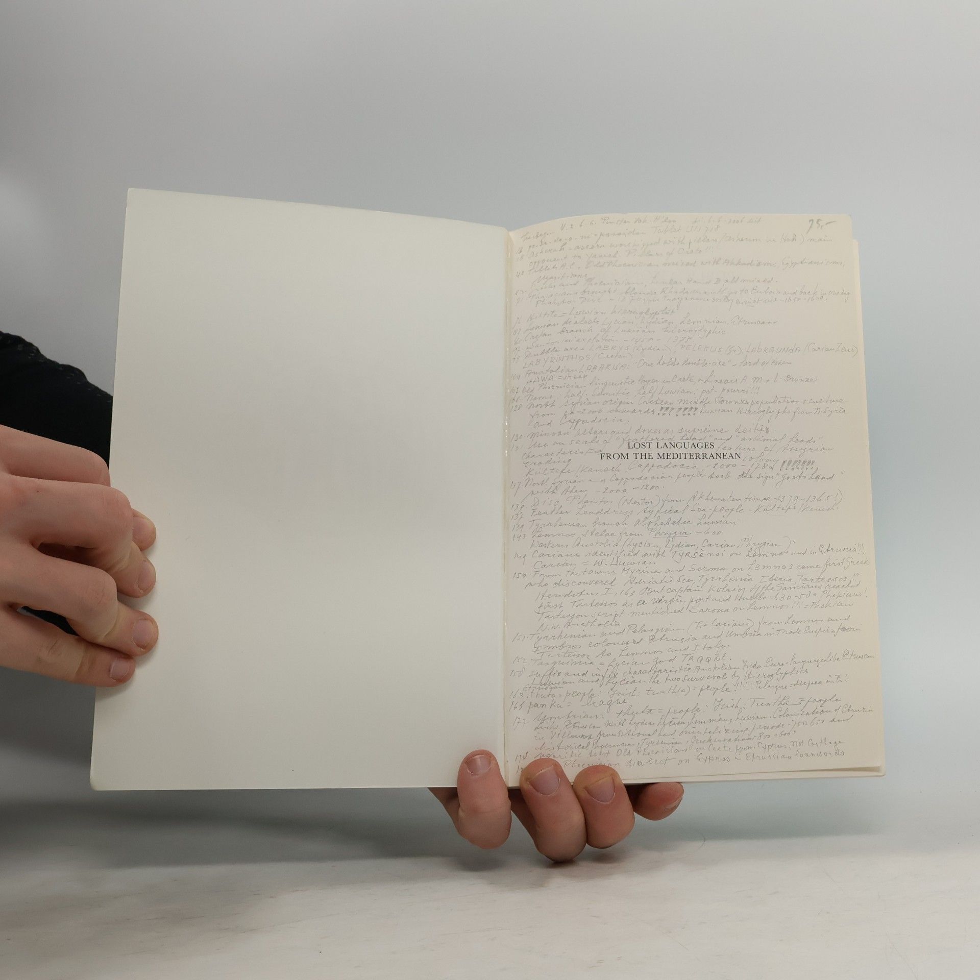 Jan G. P. Best Publications of the Henri Frankfort Foundation - 10: Lost Languages from the Mediterranean