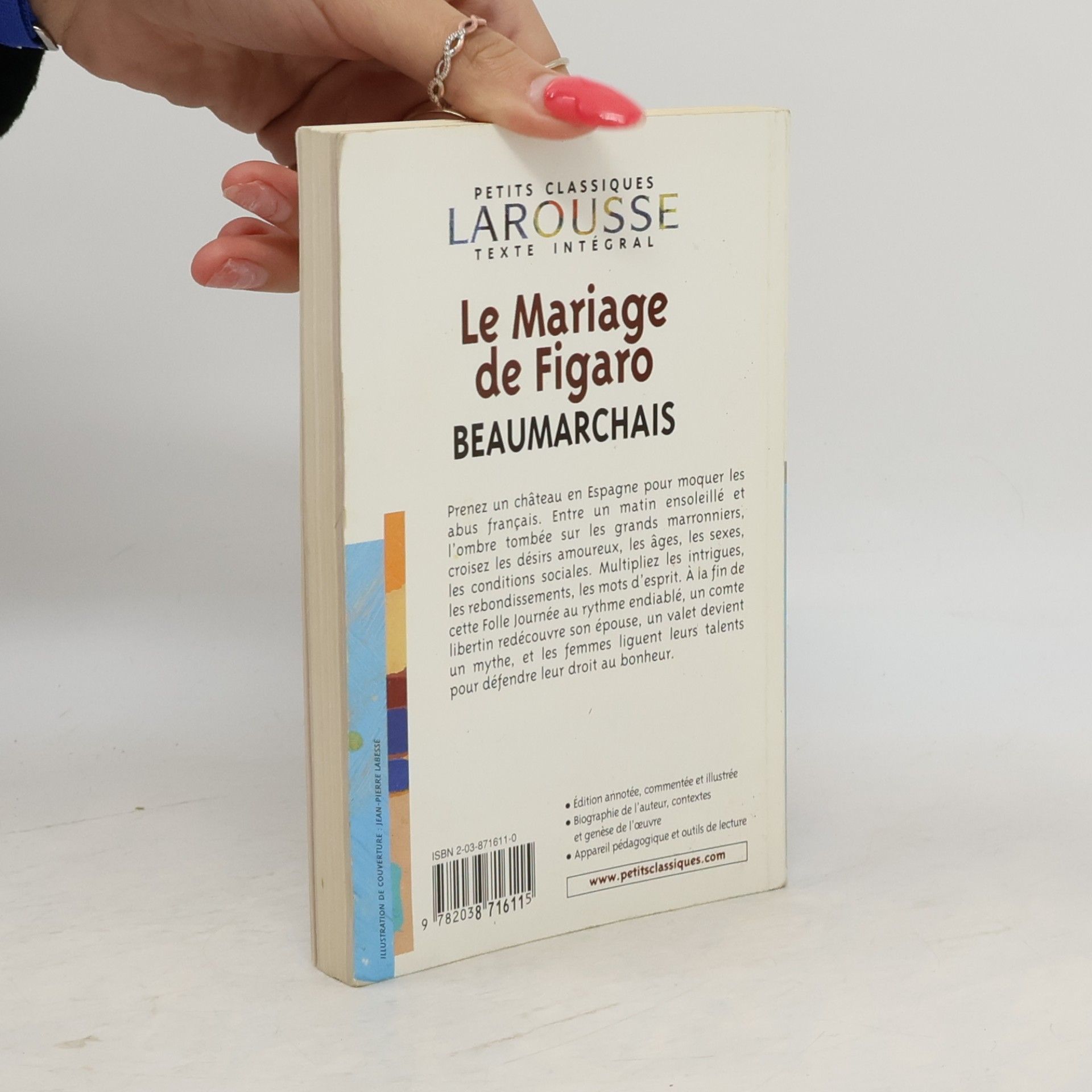 Pierre-Augustin Caron de Beaumarchais Petits Classiques - 2: Le Mariage de Figaro