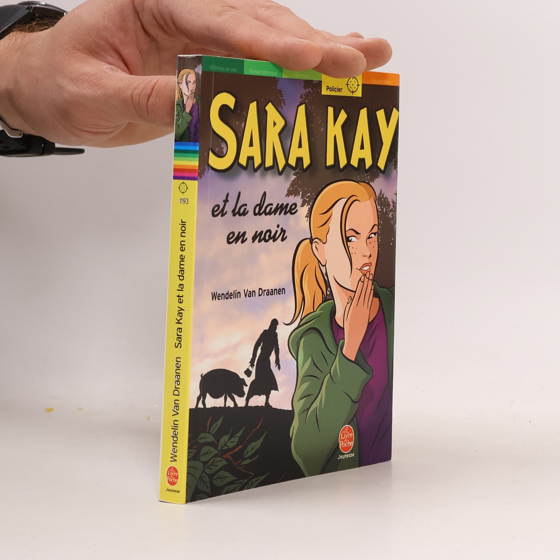 Wendelin Van Draanen Sara Kay et la dame en noir