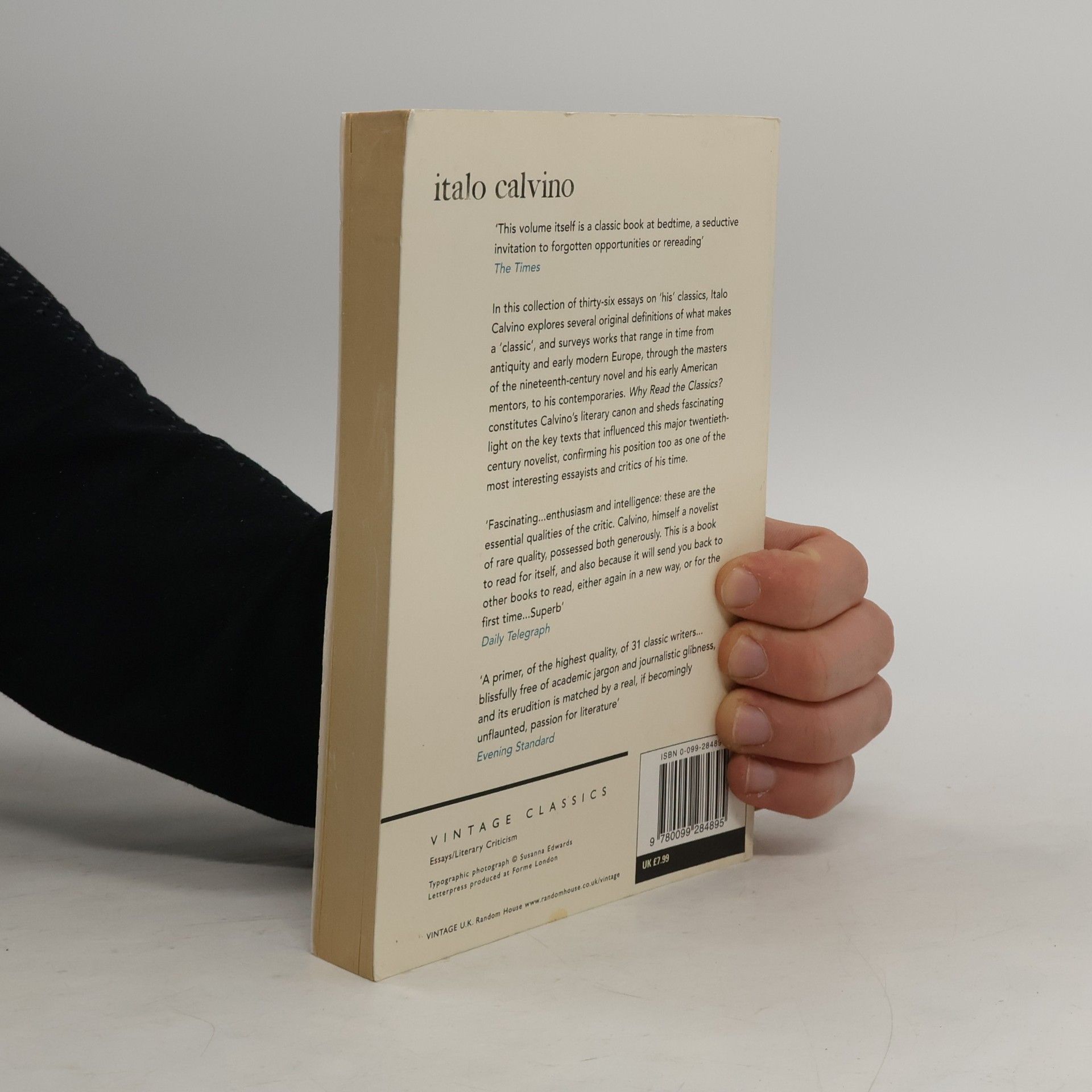 Italo Calvino Vintage Classics: Why Read the Classics?