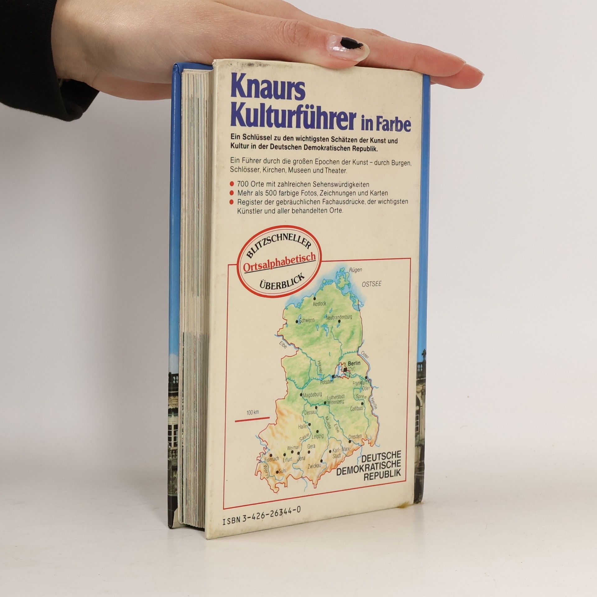 Marianne Mehling Knaurs Kulturführer in Farbe Deutsche Demokratische Republik