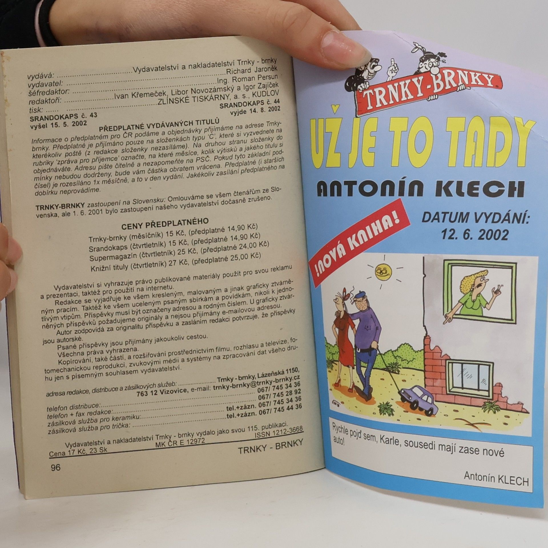 Autores varios Srandokaps- Sbírka k popukání