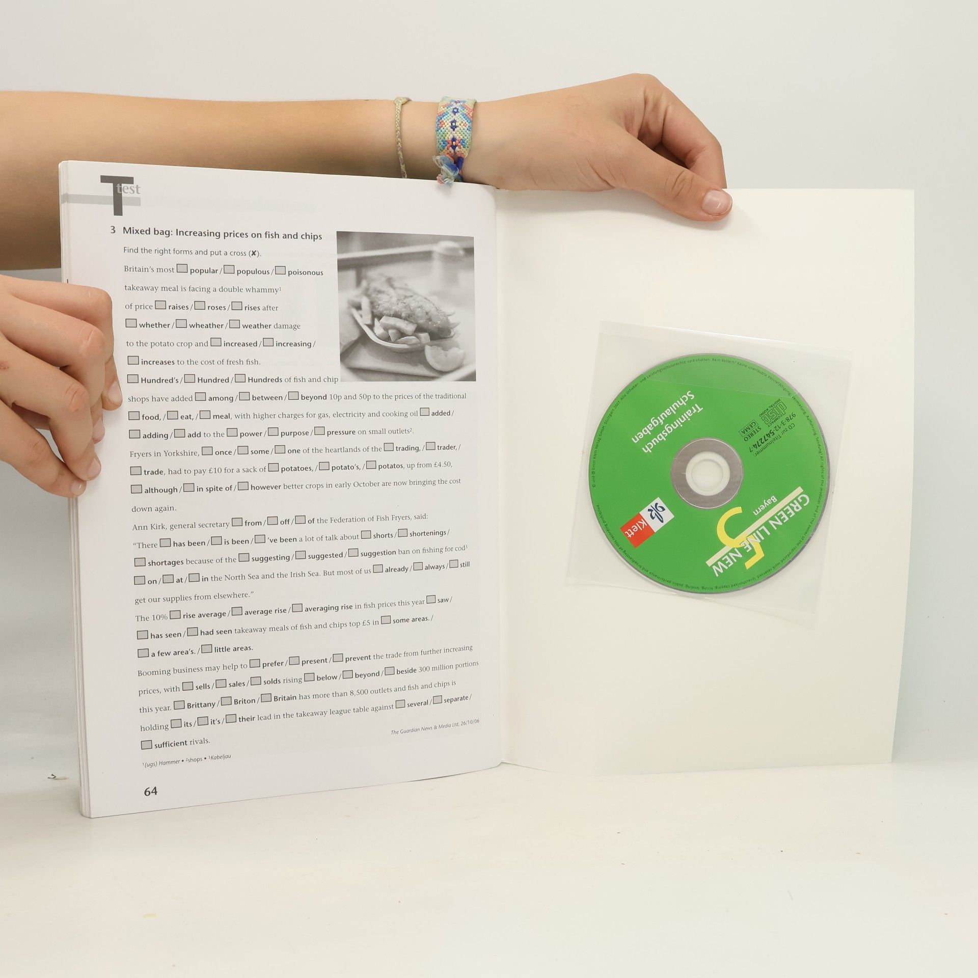 Various authors Trainingsbuch Schulaufgaben, 9. Schuljahr, m. Audio-CD