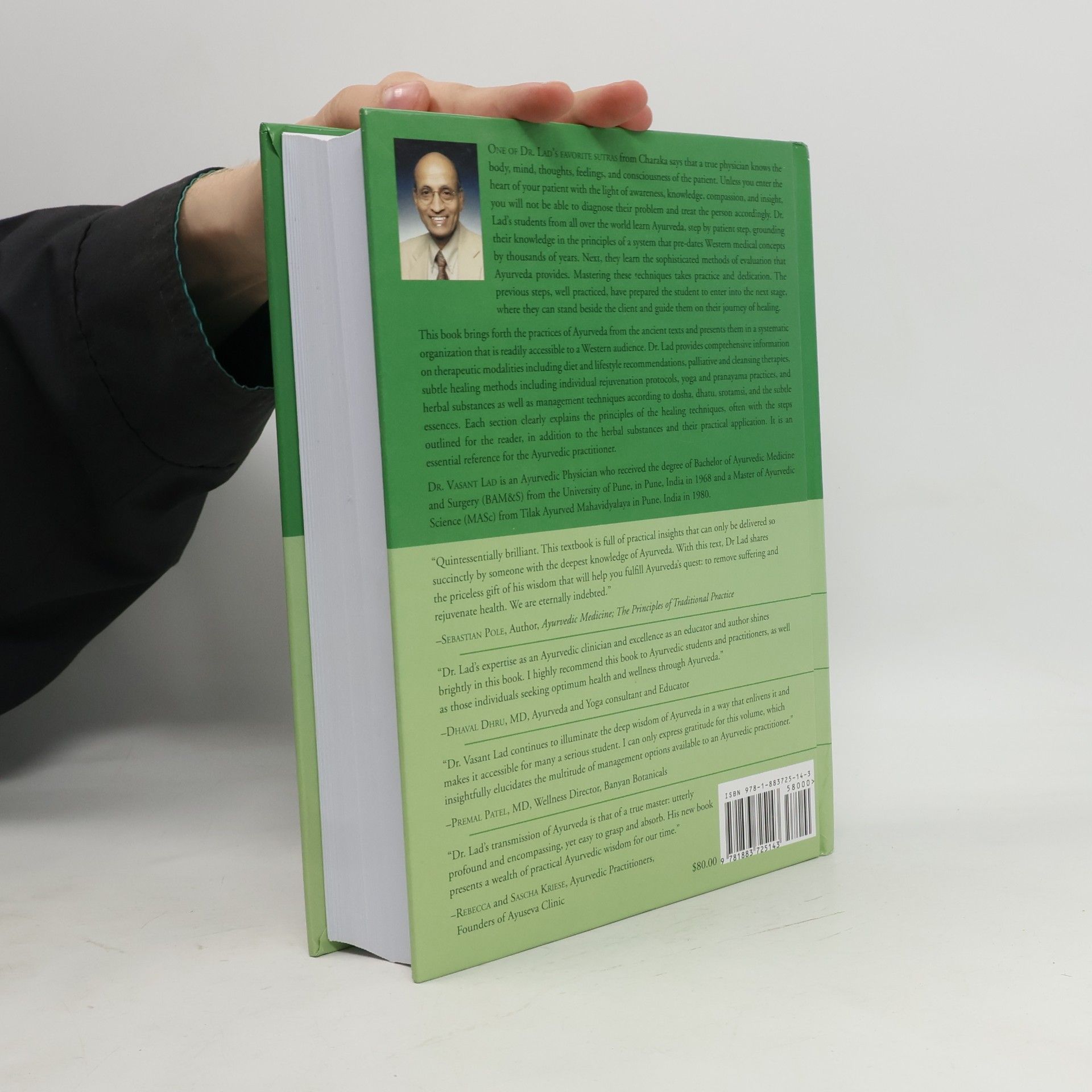 Vasant Lad Textbook of Ayurveda